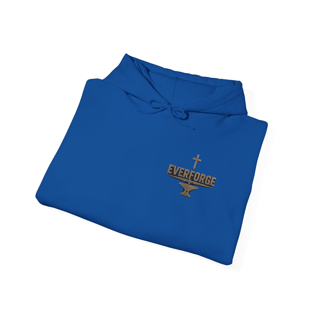 Christian Hoodie – "The Lord Is My Strength" Psalm 27:1 Pullover