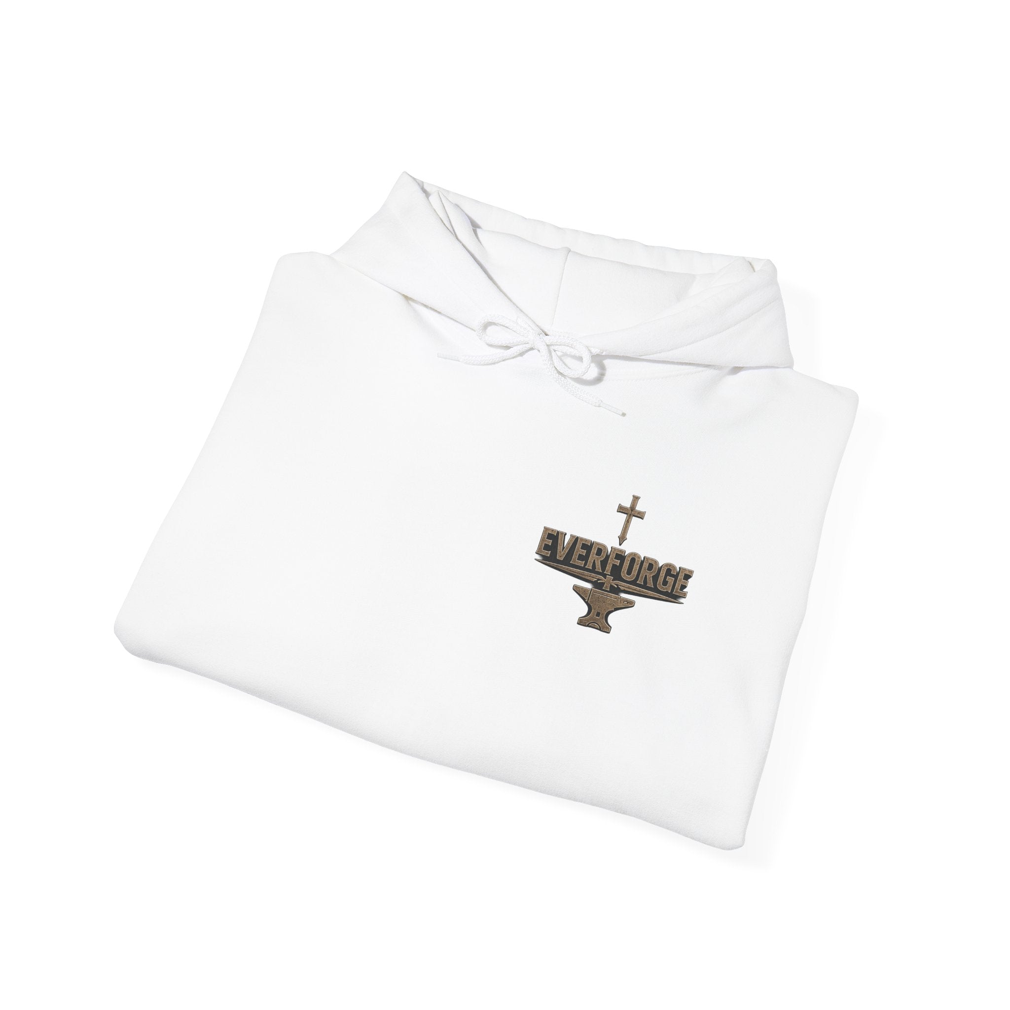 Christian Hoodie – "The Lord Is My Strength" Psalm 27:1 Pullover