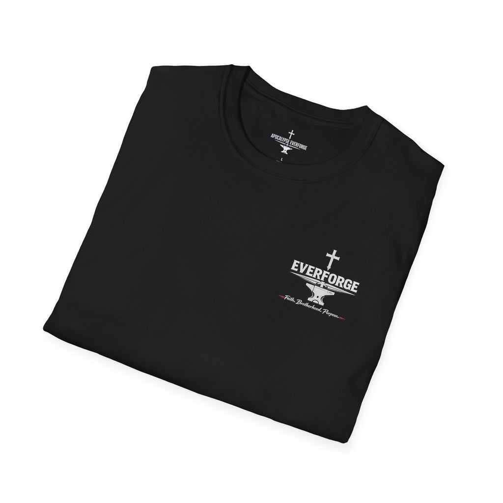 Forged by Faith Isaiah 48:10 Christian T-Shirt