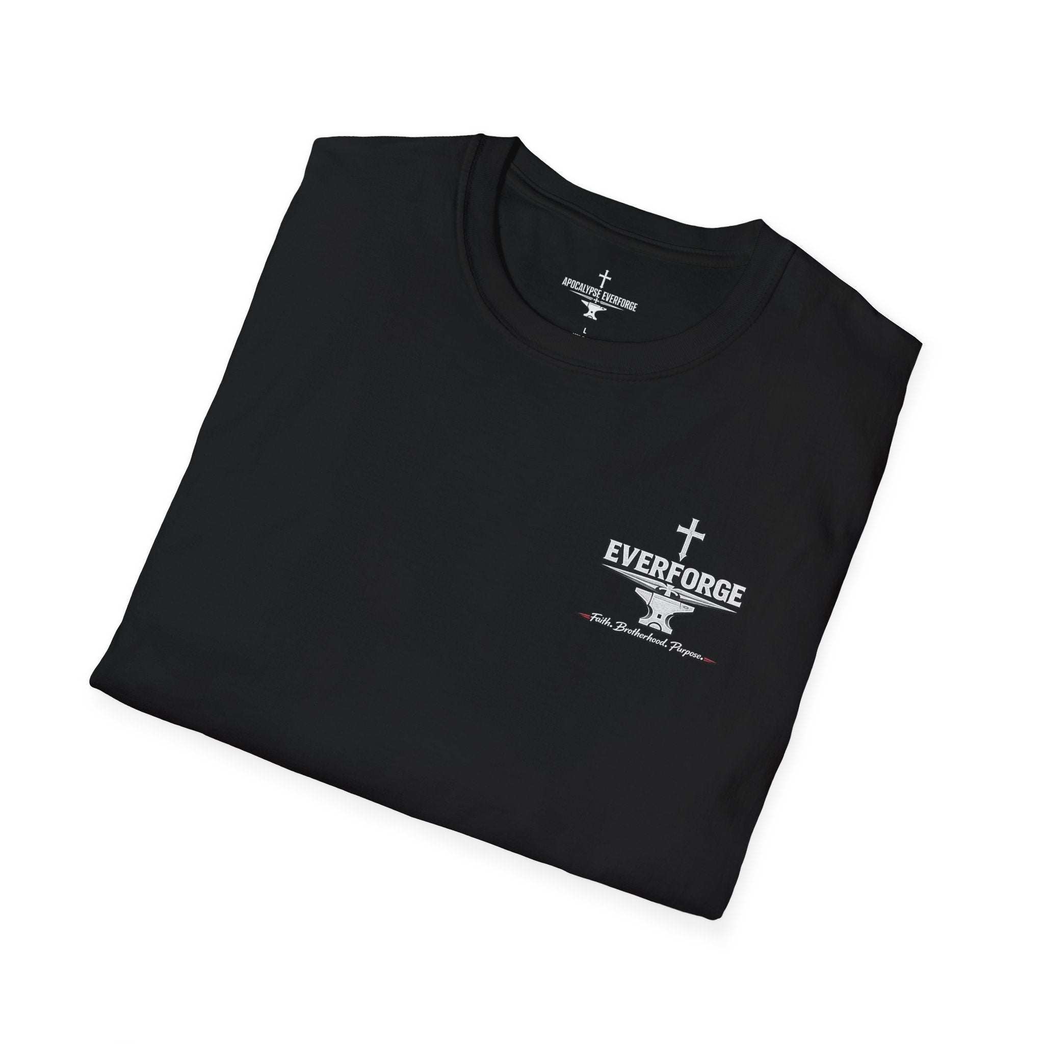 Forged by Faith Isaiah 48:10 Christian T-Shirt