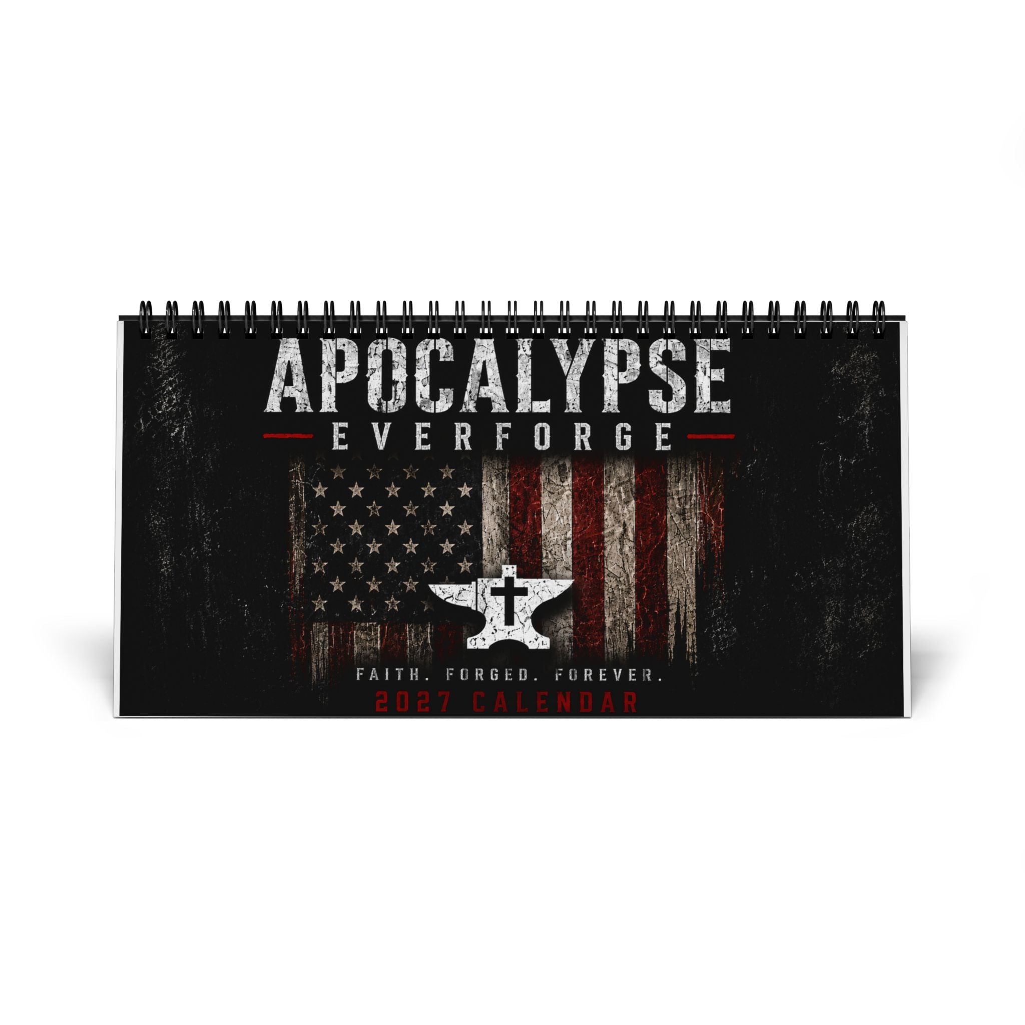 Apocalypse Everforge 2027 Desktop Calendar