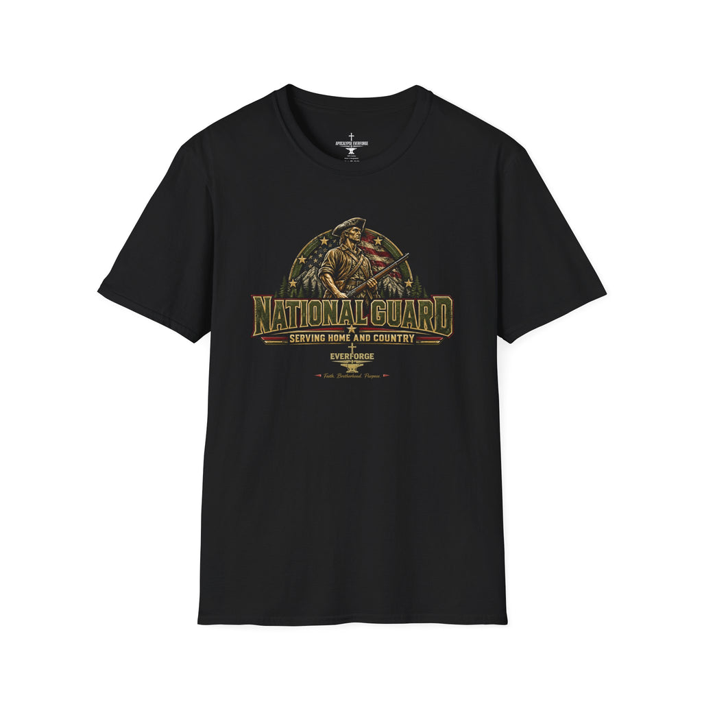 National Guard Ready When Called Military Tribute T-Shirt