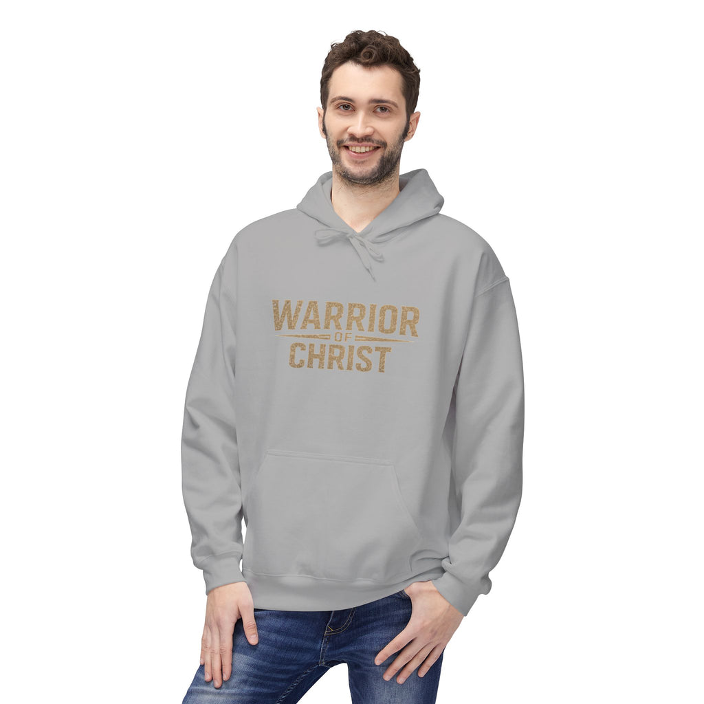 Warrior for Christ Hoodie — "Put On the Full Armor of God" Christian Faith Pullover