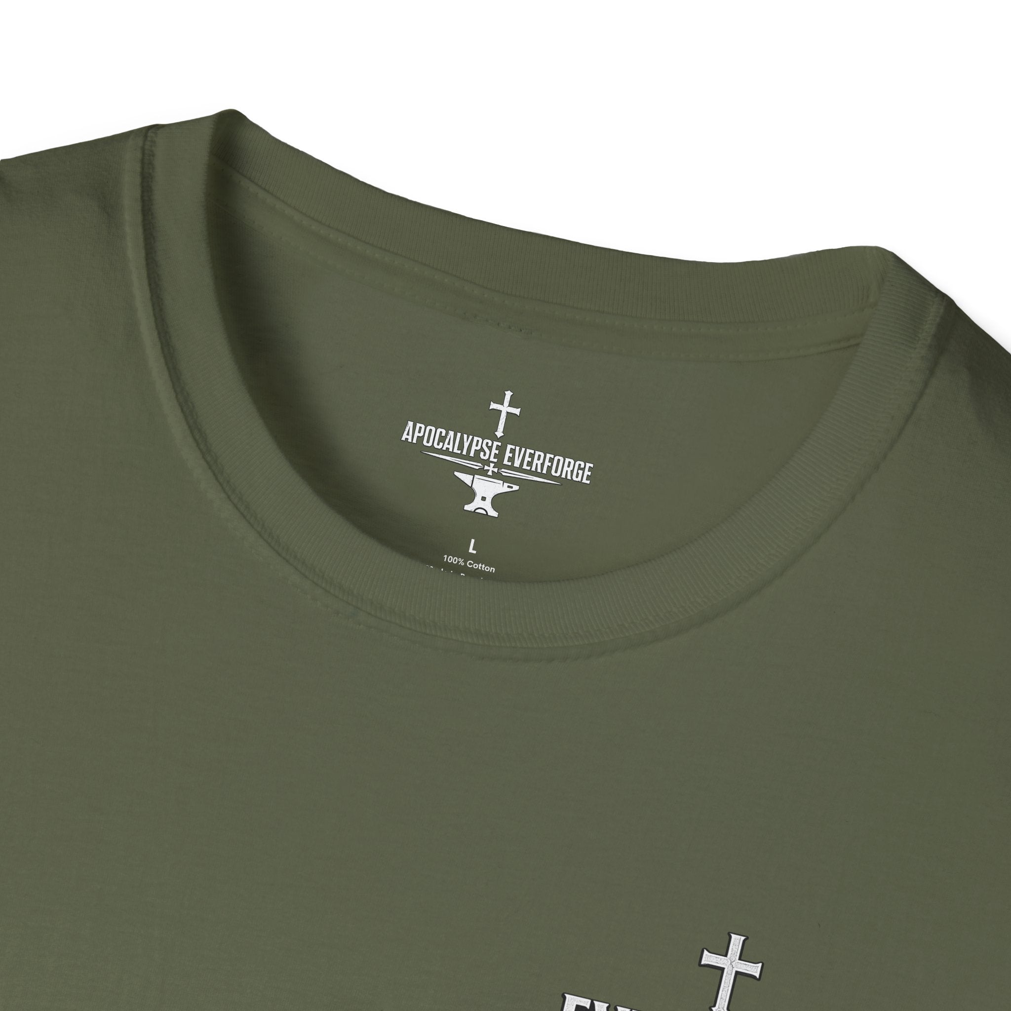 Forged by Faith Isaiah 48:10 Christian T-Shirt