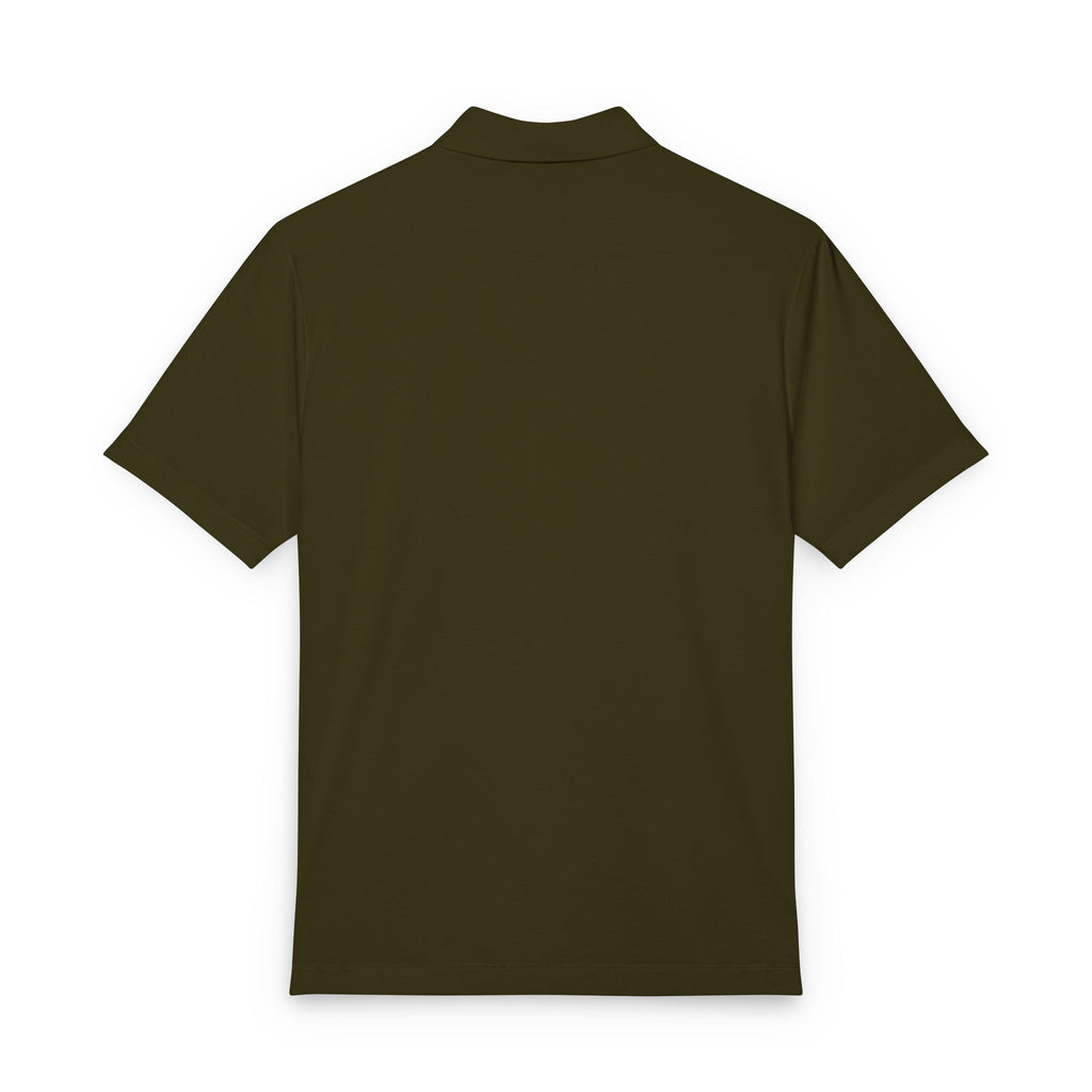 Men's Stretch Polo with EverForge Logo "Faith. Brotherhood. Purpose"