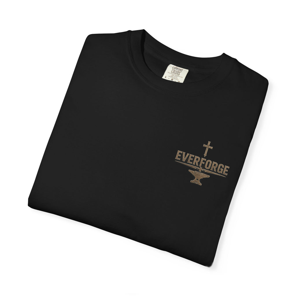 Forged by Faith T-Shirt — Christian Knight Graphic Tee