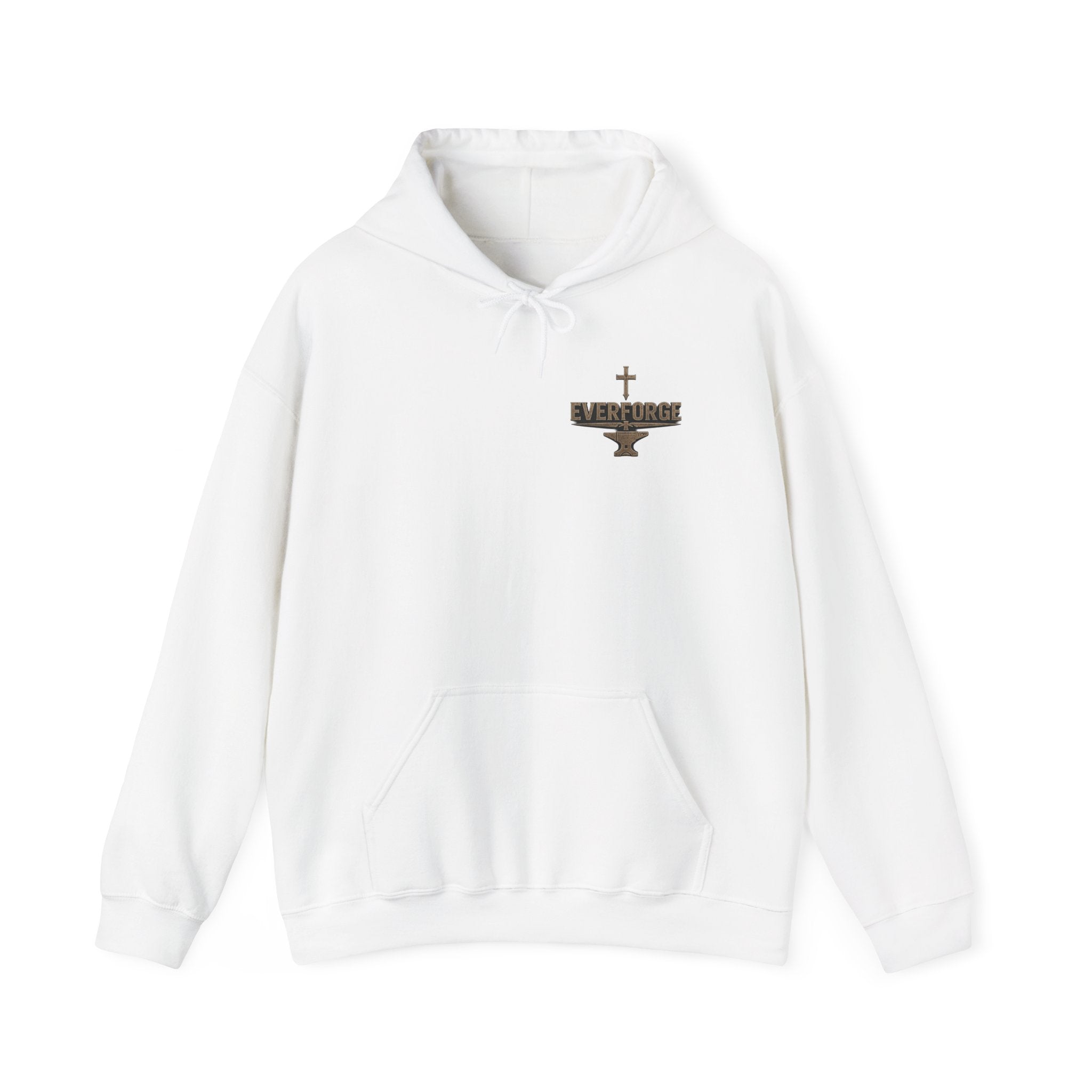 Christian Hoodie – "The Lord Is My Strength" Psalm 27:1 Pullover