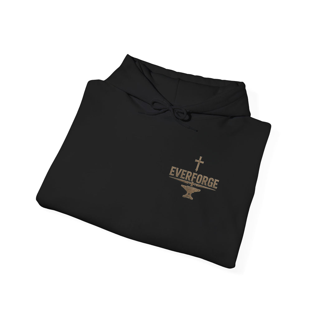 Christian Hoodie – "The Lord Is My Strength" Psalm 27:1 Pullover