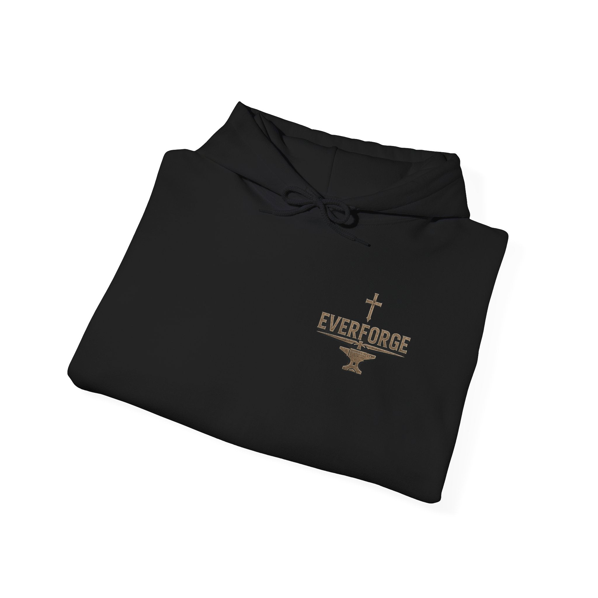 Christian Hoodie – "The Lord Is My Strength" Psalm 27:1 Pullover