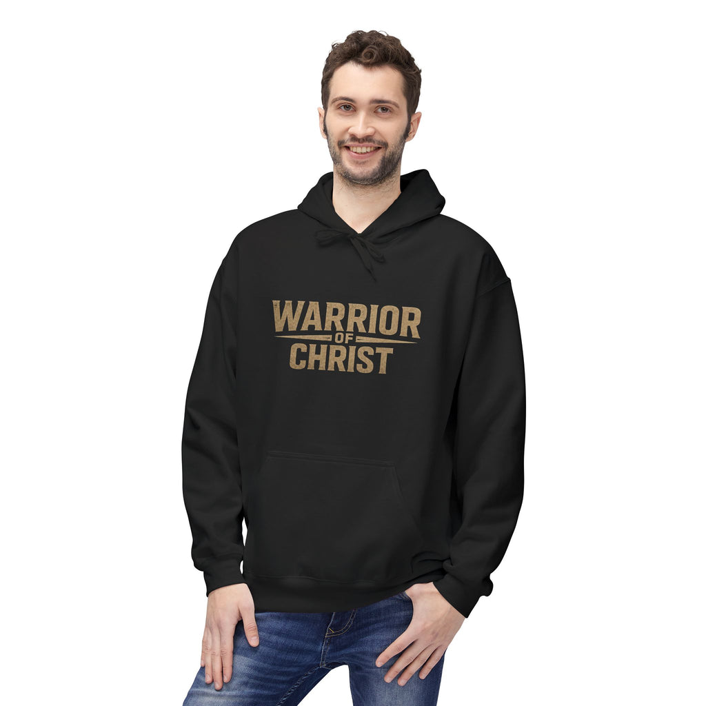 Warrior for Christ Hoodie — "Put On the Full Armor of God" Christian Faith Pullover