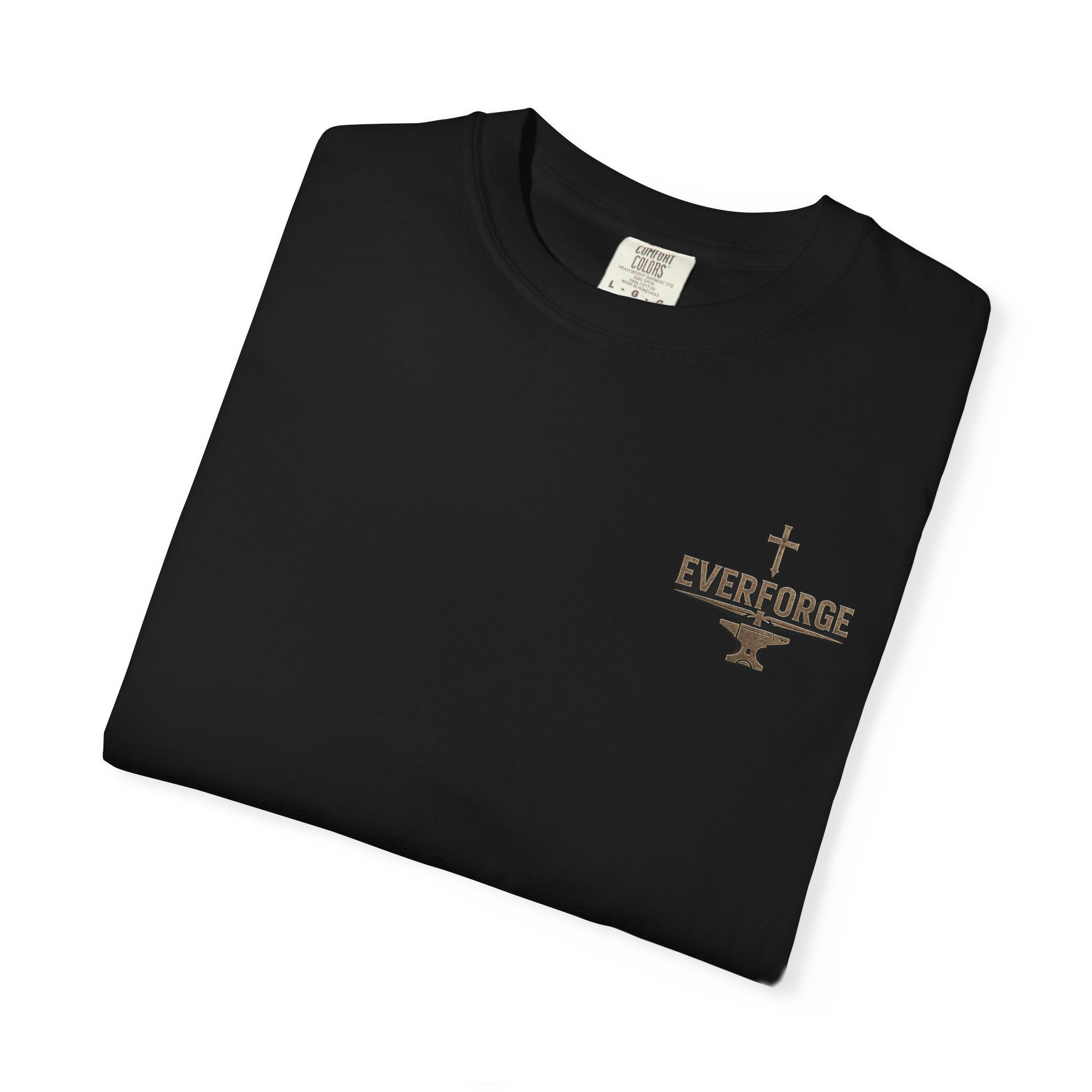 Christian Cross T-Shirt — “Act Like Men. Be Strong.” (1 Corinthians 16:13)