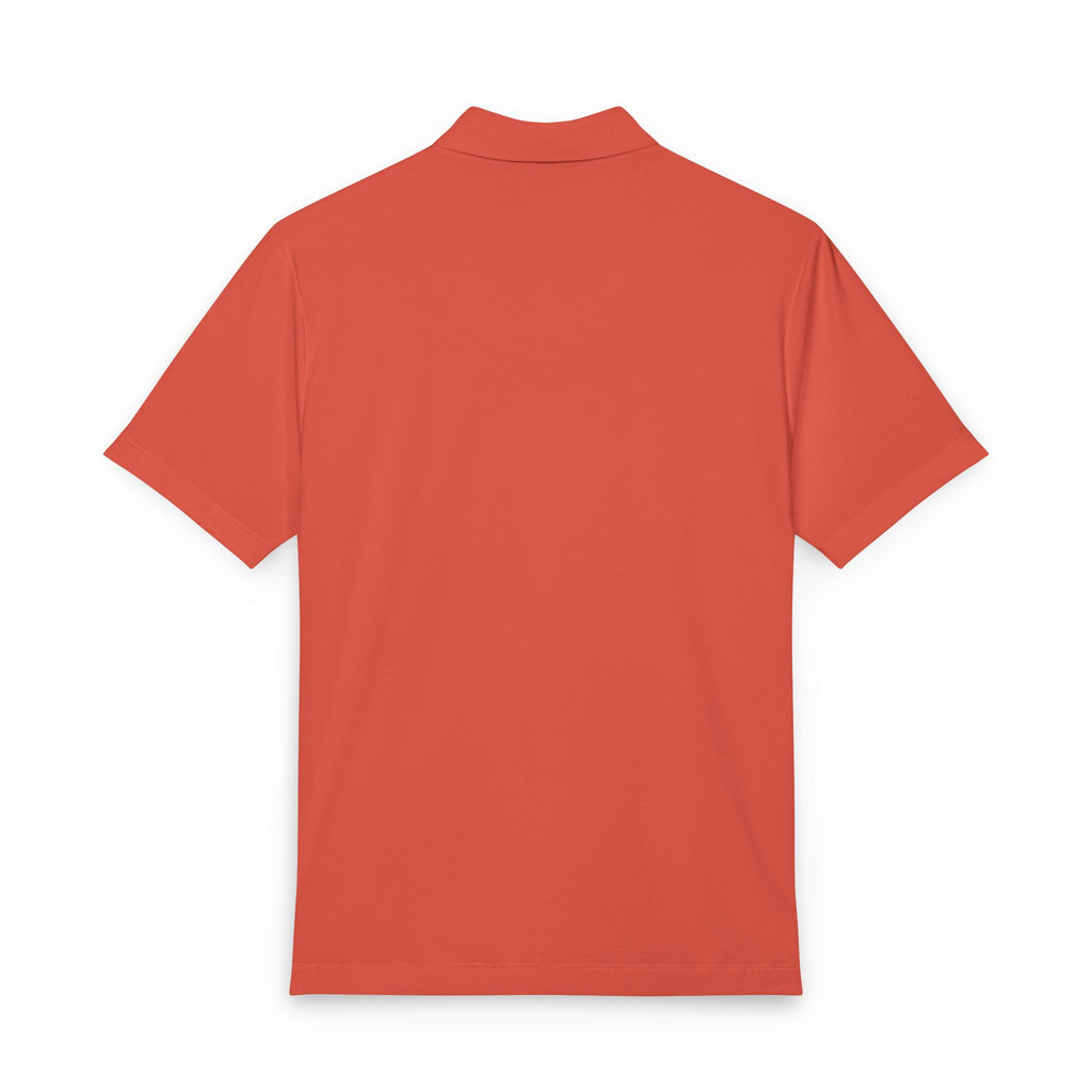 Men's Stretch Polo with Winged Crest
