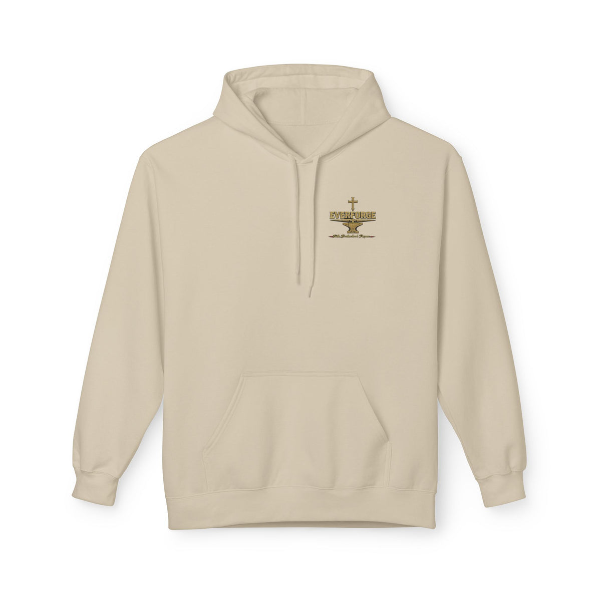 I Buried the Man I Used to Be Hoodie | Galatians 2:20 Christian Cross Pullover | EverForge
