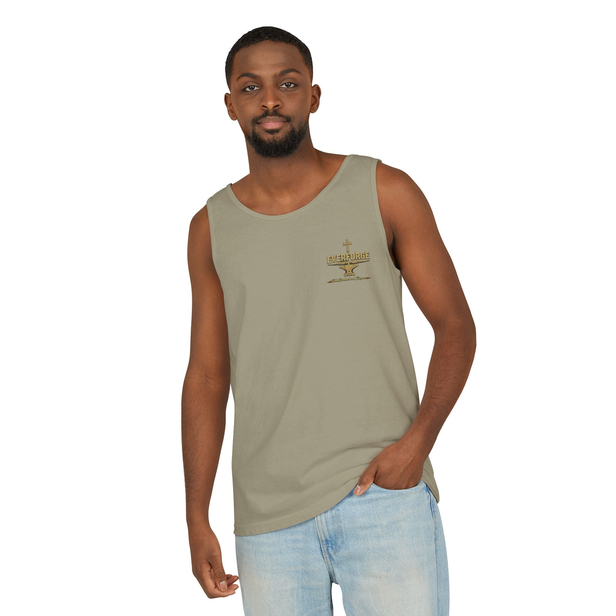 Veteran Forged Tank Top – Military Tribute Graphic Tank