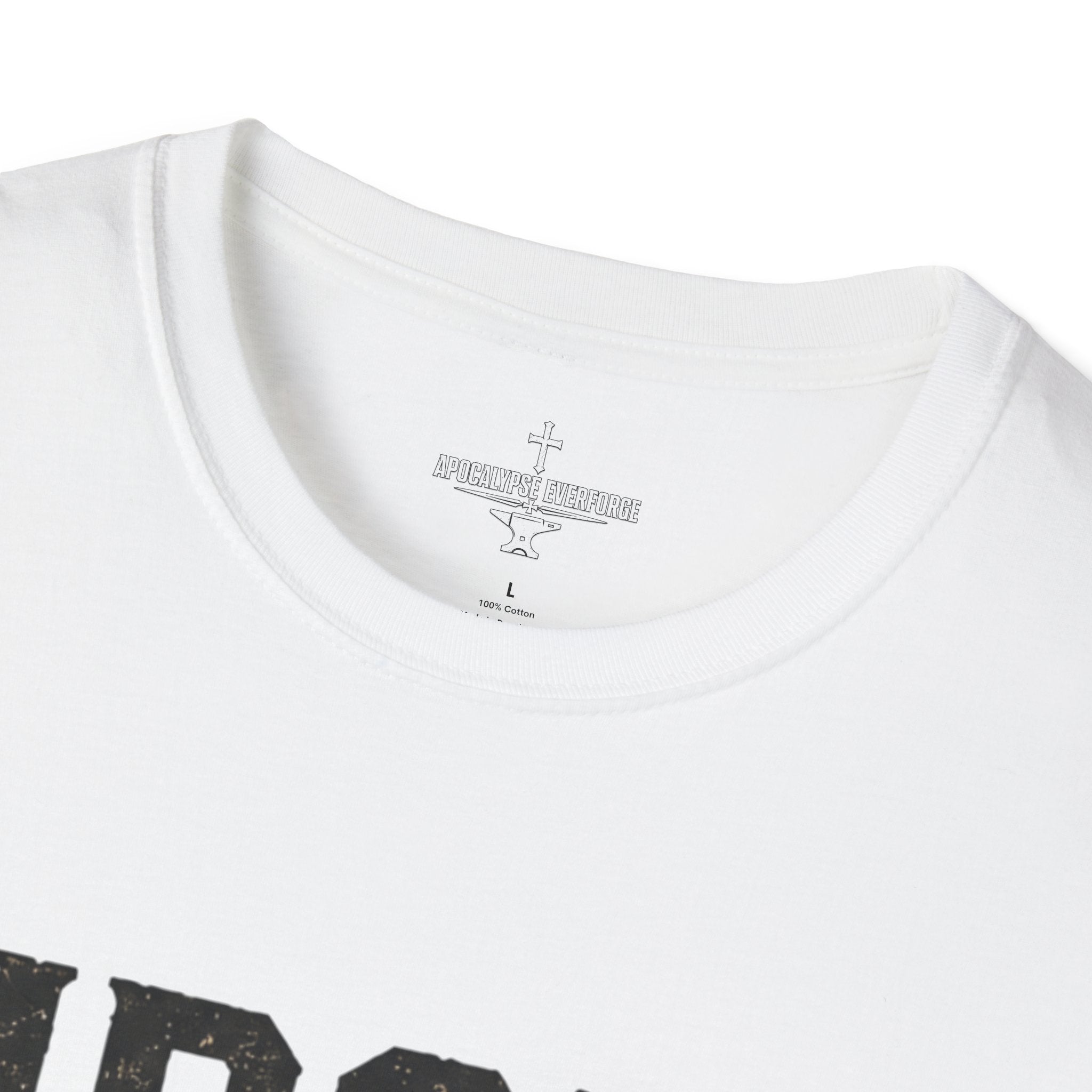 Iron Sharpens Iron T‑Shirt — Proverbs 27:17 Inspirational Christian Tee