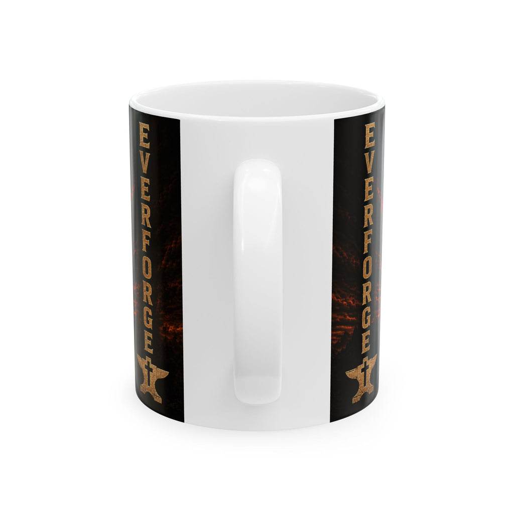 Built For More Christian Coffee Mug — "You Were Built For More" Romans 5:3-5 Inspirational Ceramic Mug