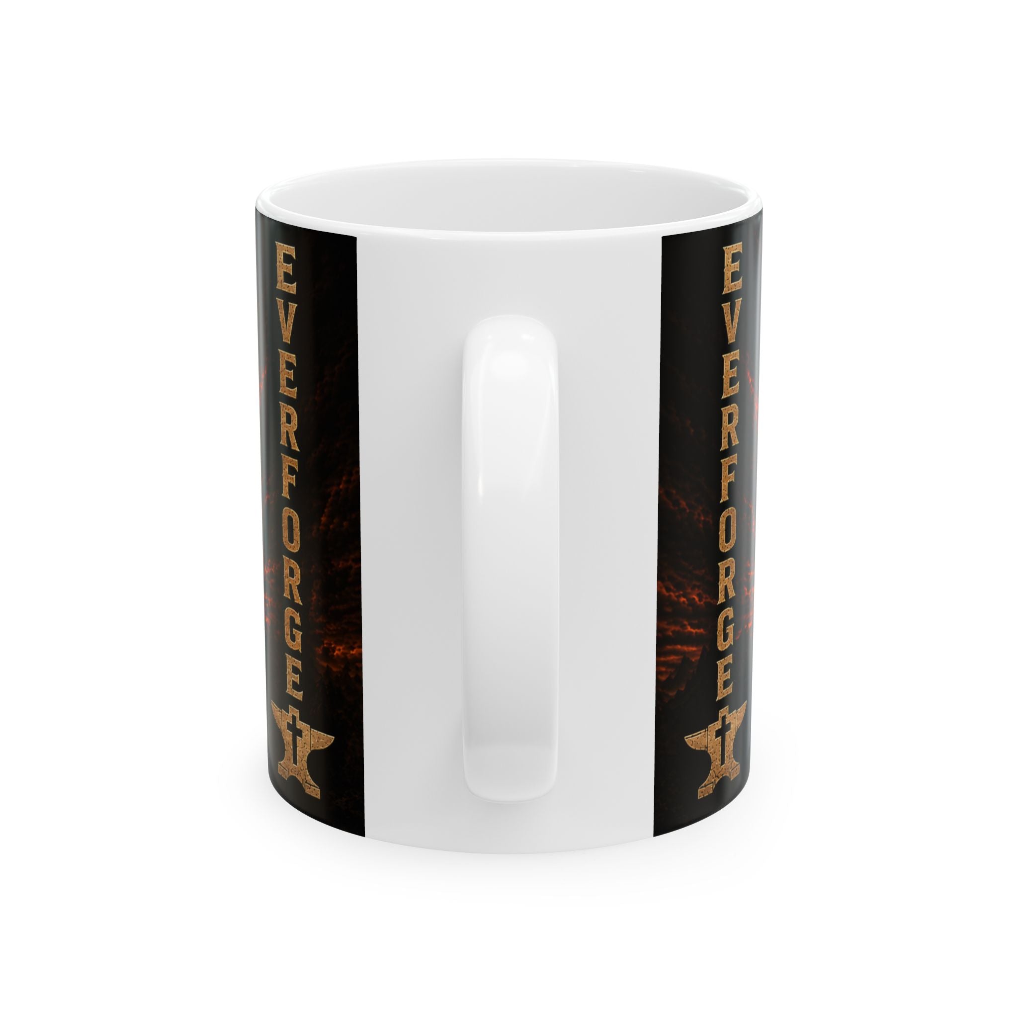 Built For More Christian Coffee Mug — "You Were Built For More" Romans 5:3-5 Inspirational Ceramic Mug