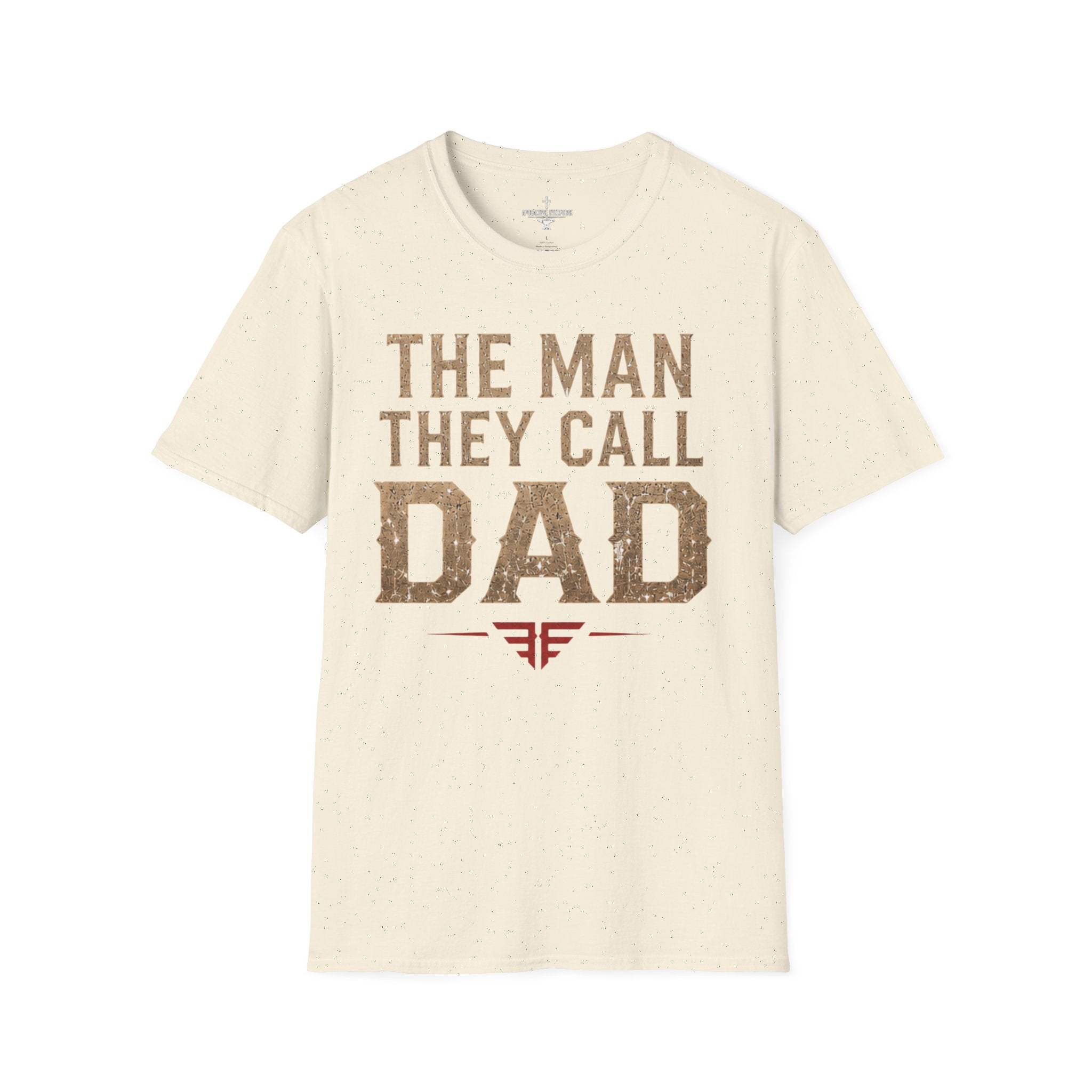 Dad T-Shirt — "The Man They Call Dad" Vintage Typography Father's Day Tee