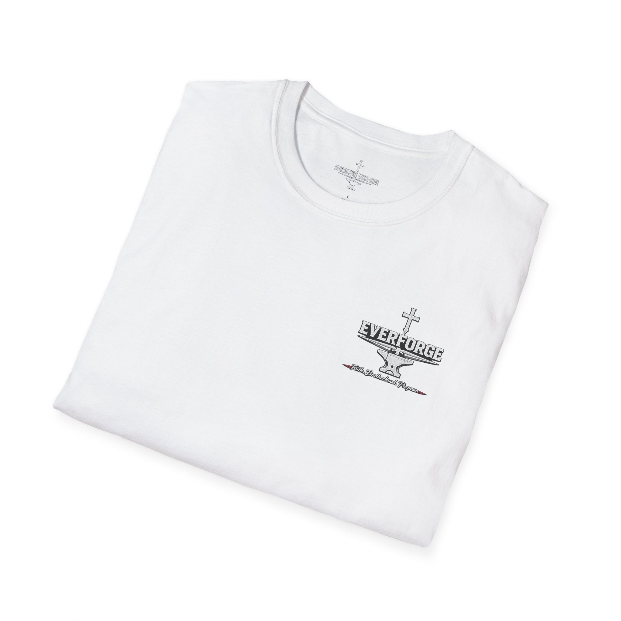 Forged by Faith Isaiah 48:10 Christian T-Shirt