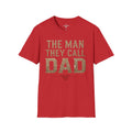 Dad T-Shirt — "The Man They Call Dad" Vintage Typography Father's Day Tee