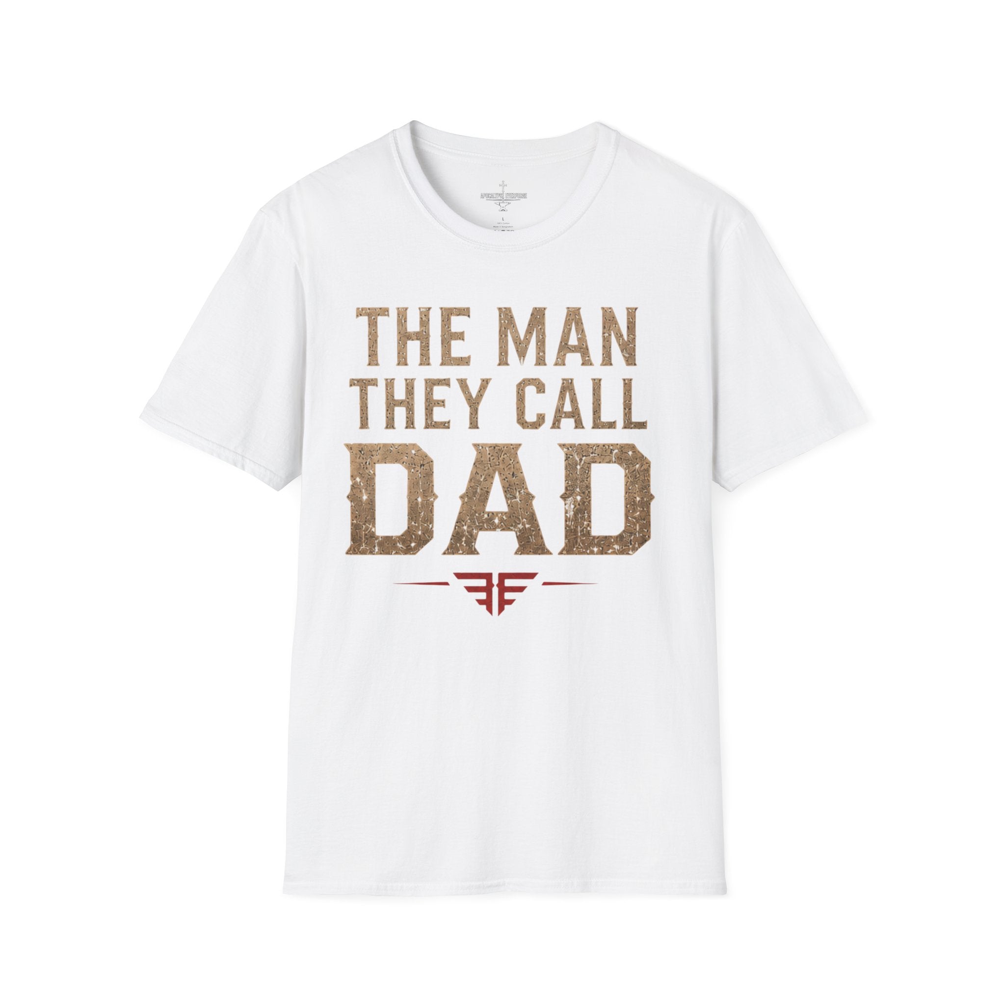 Dad T-Shirt — "The Man They Call Dad" Vintage Typography Father's Day Tee