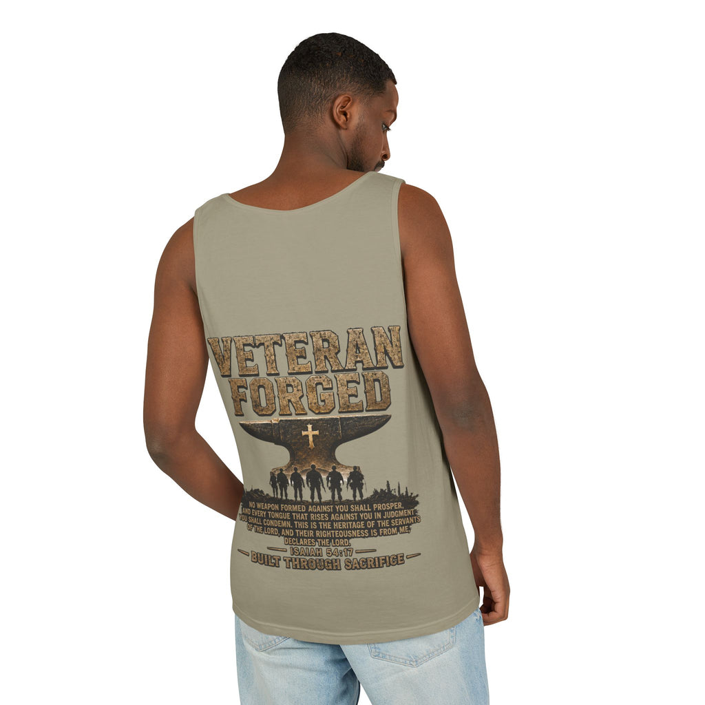 Veteran Forged Tank Top – Military Tribute Graphic Tank