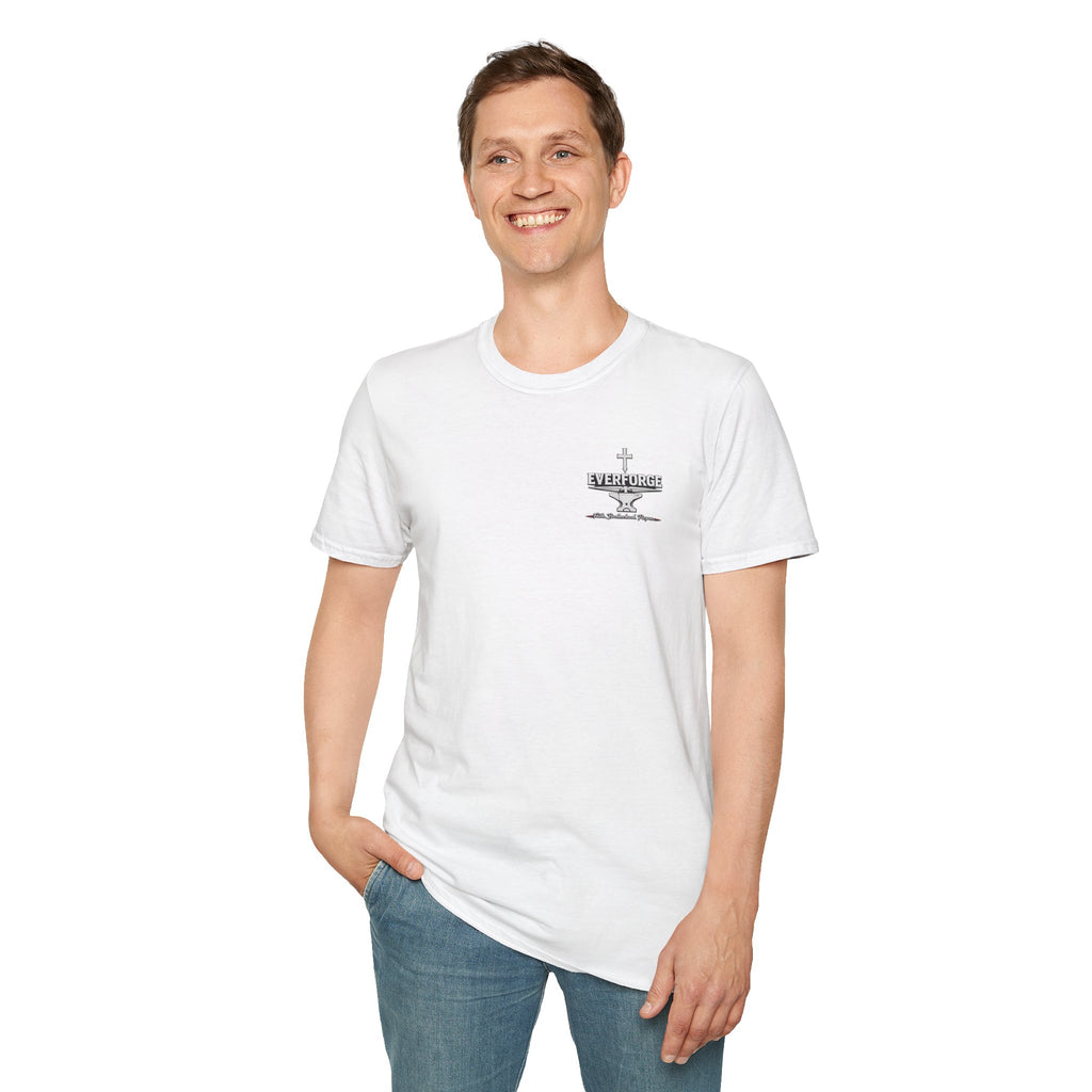 Forged by Faith Isaiah 48:10 Christian T-Shirt