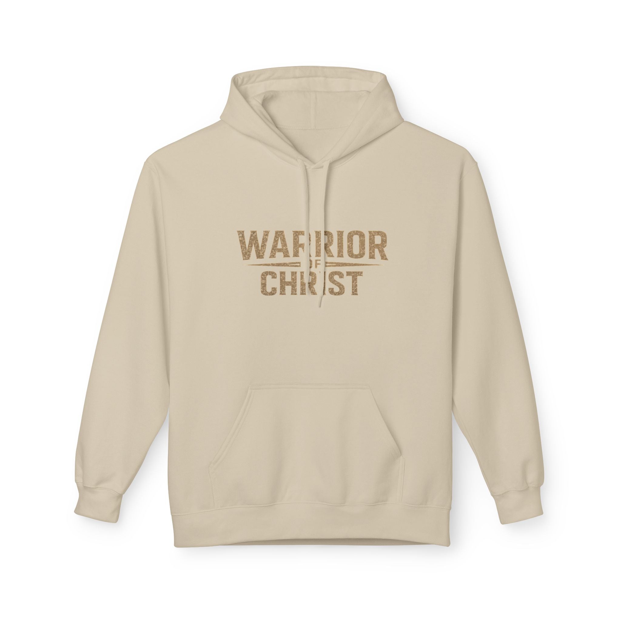 Warrior for Christ Hoodie — "Put On the Full Armor of God" Christian Faith Pullover