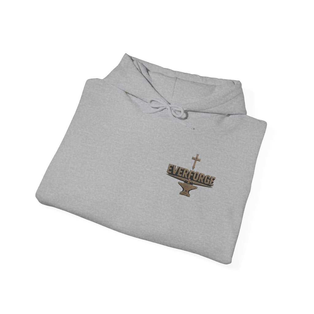 Christian Hoodie – "The Lord Is My Strength" Psalm 27:1 Pullover