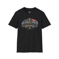 Navy Anchored in Christ Christian T-Shirt
