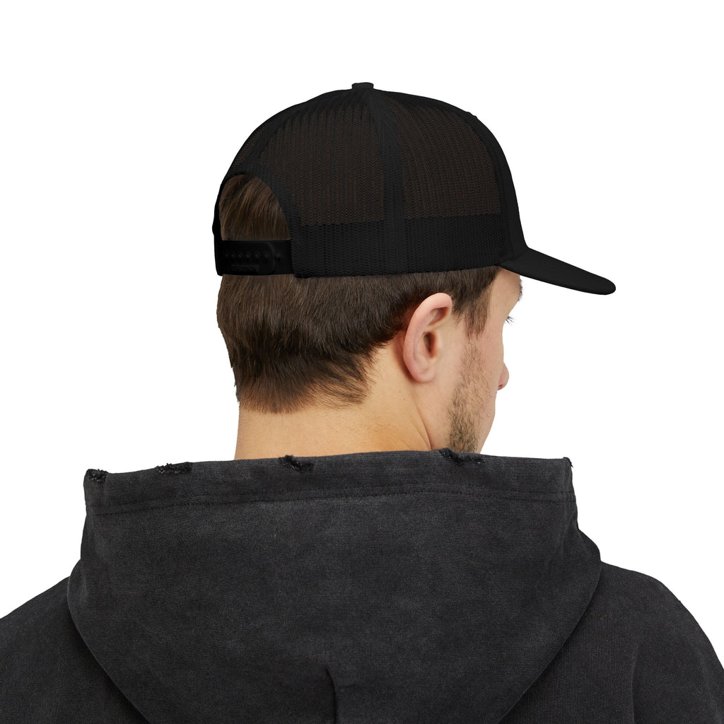 R.E.D. Distressed Flag Trucker Cap