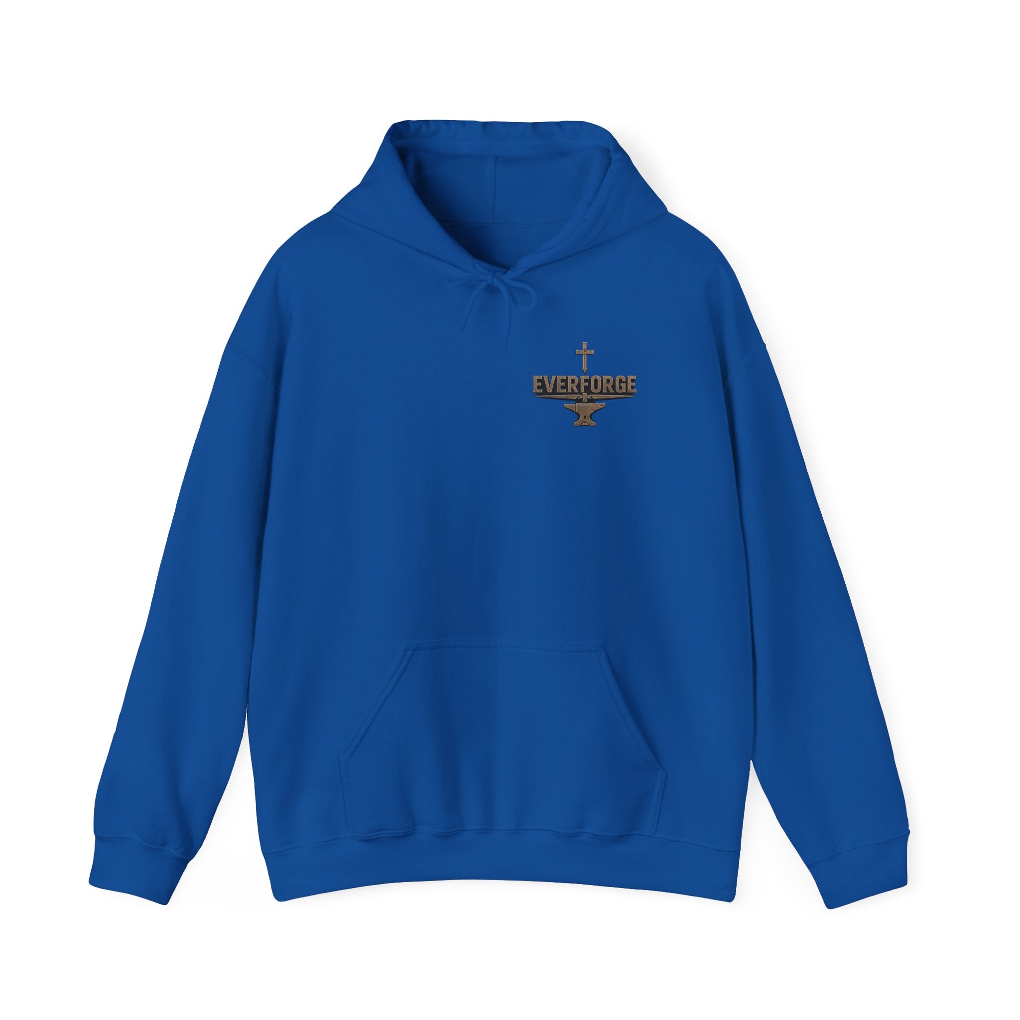 Christian Hoodie – "The Lord Is My Strength" Psalm 27:1 Pullover