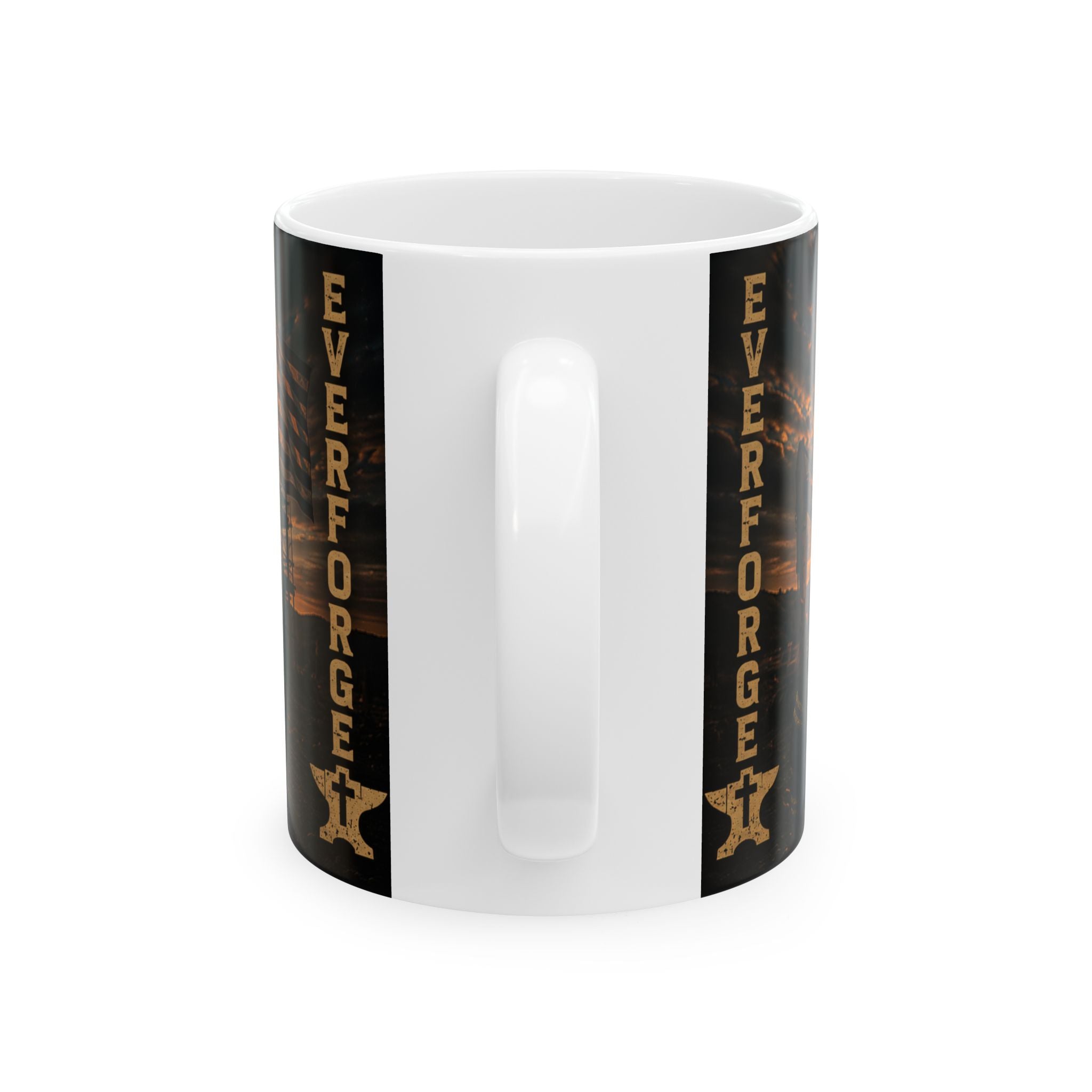 Have a Great Day Faith & Brotherhood Ceramic Mug — Everforge Inspirational Coffee Cup (11oz, 15oz)
