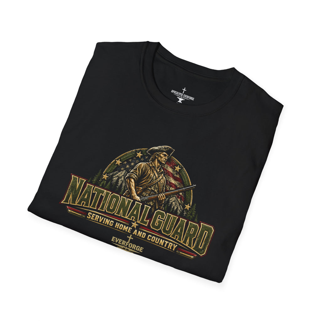 National Guard Ready When Called Military Tribute T-Shirt