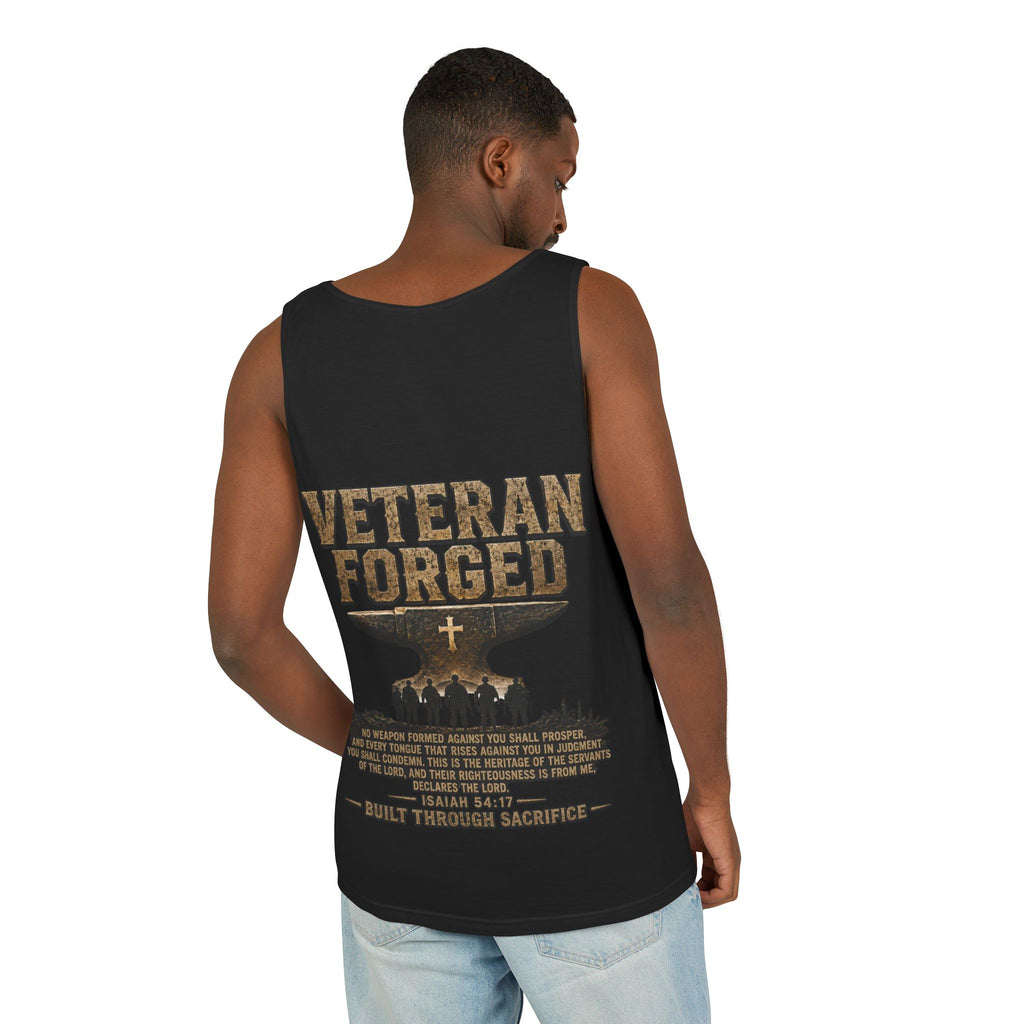 Veteran Forged Tank Top – Military Tribute Graphic Tank