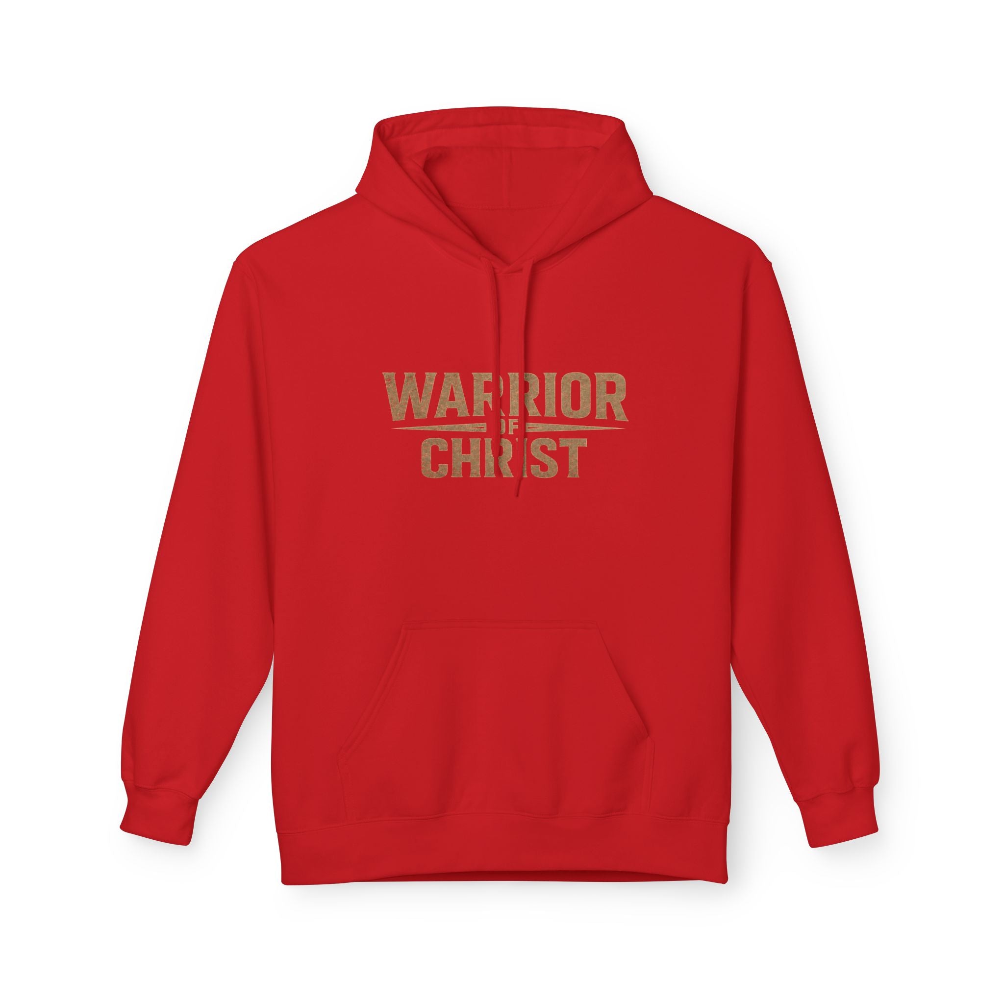 Warrior for Christ Hoodie — "Put On the Full Armor of God" Christian Faith Pullover