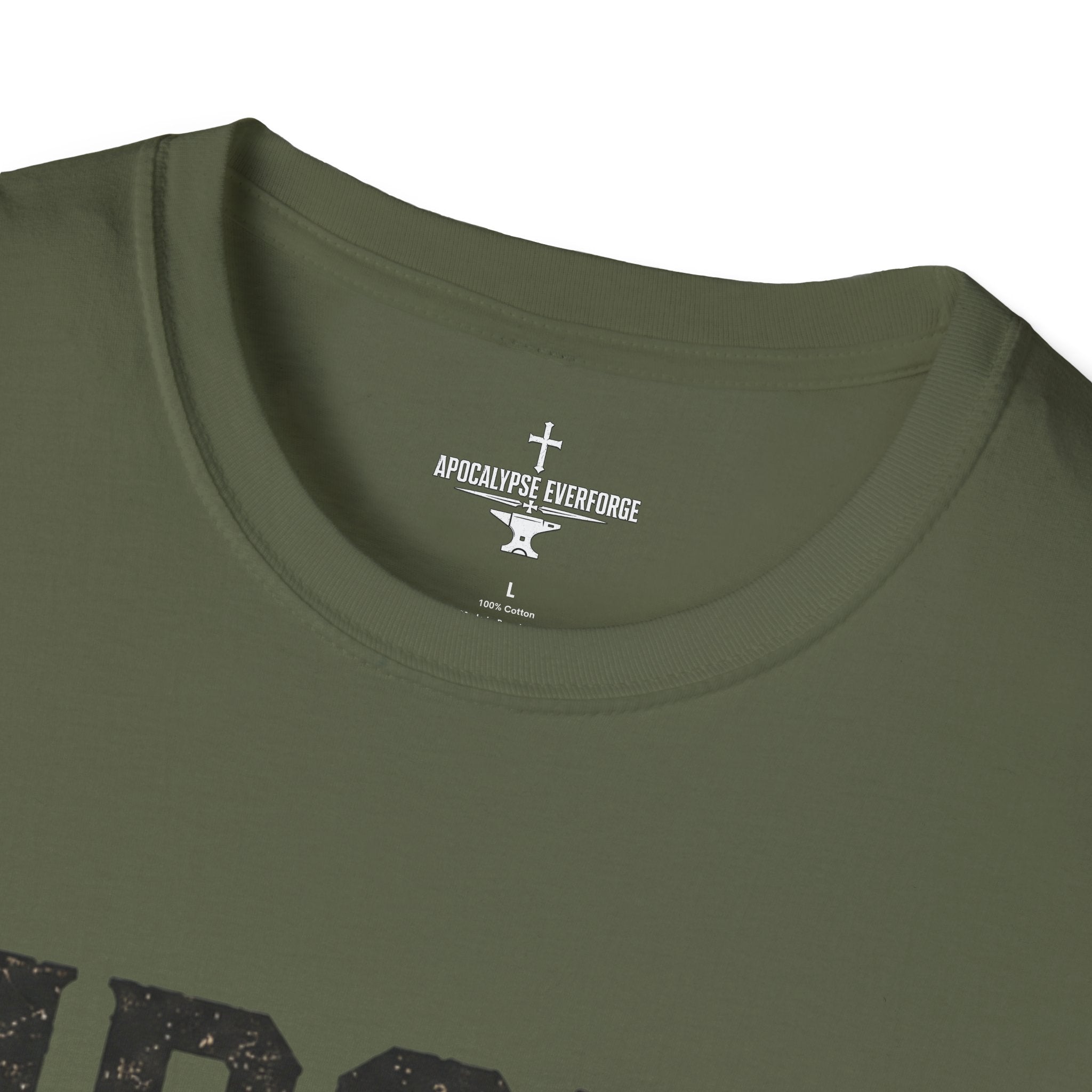 Iron Sharpens Iron T‑Shirt — Proverbs 27:17 Inspirational Christian Tee