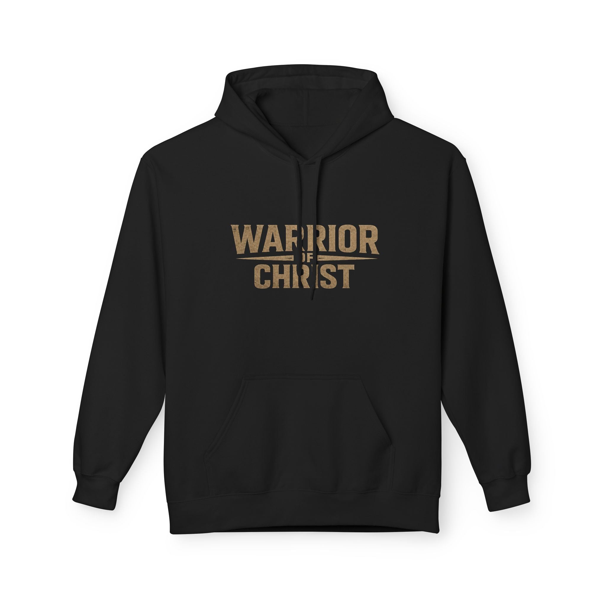 Warrior for Christ Hoodie — "Put On the Full Armor of God" Christian Faith Pullover