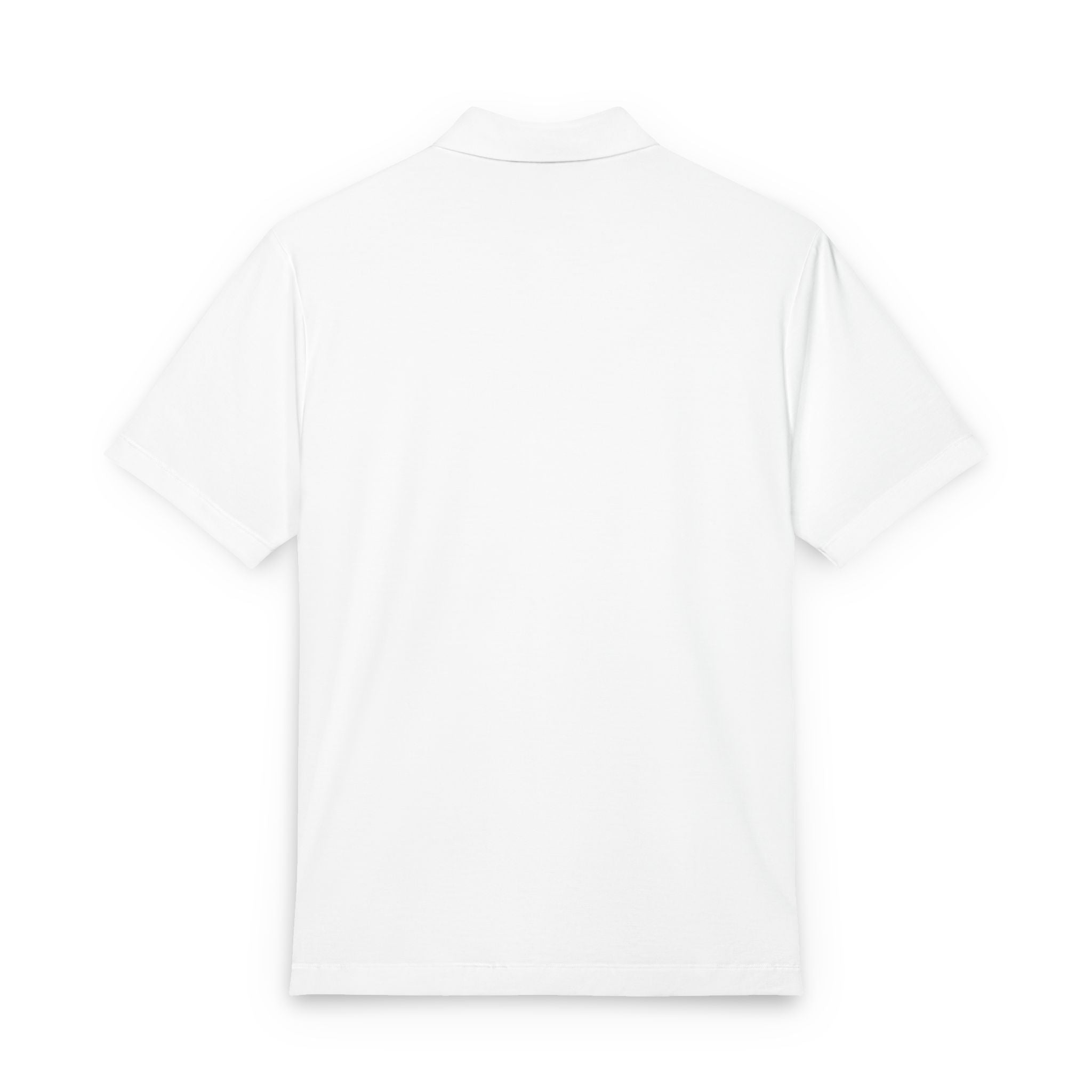 Men's Stretch Polo with Winged Crest