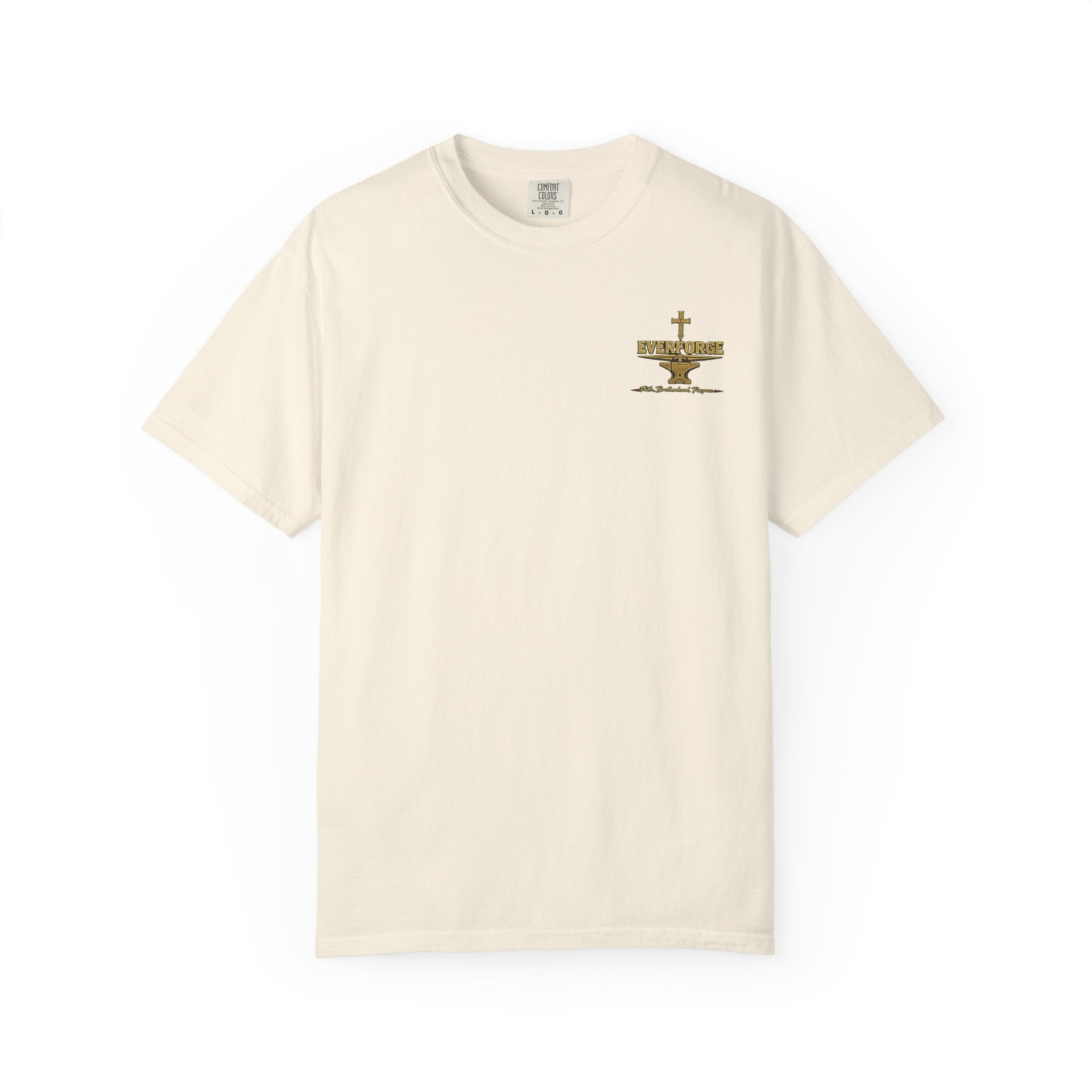 Christian Cross T-Shirt — “Act Like Men. Be Strong.” (1 Corinthians 16:13)