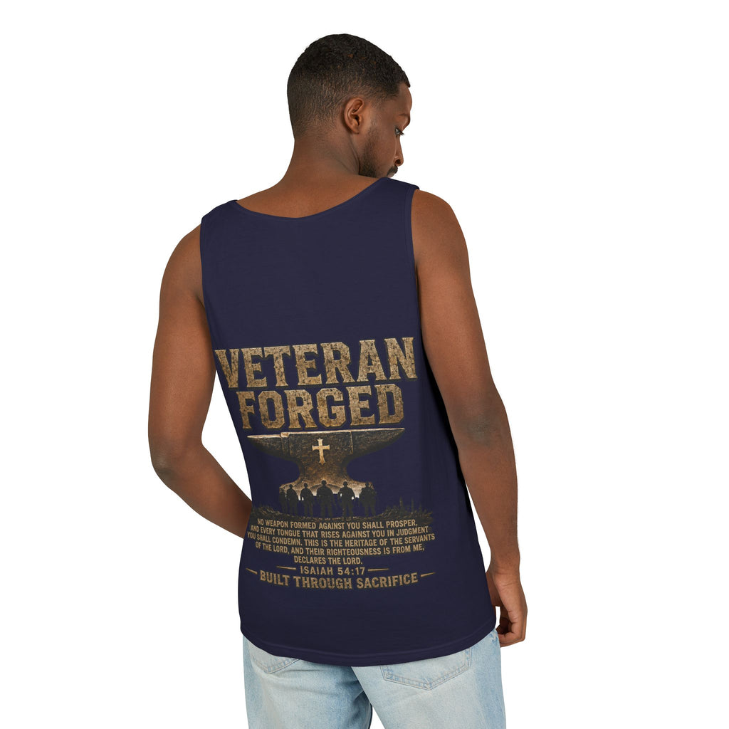 Veteran Forged Tank Top – Military Tribute Graphic Tank