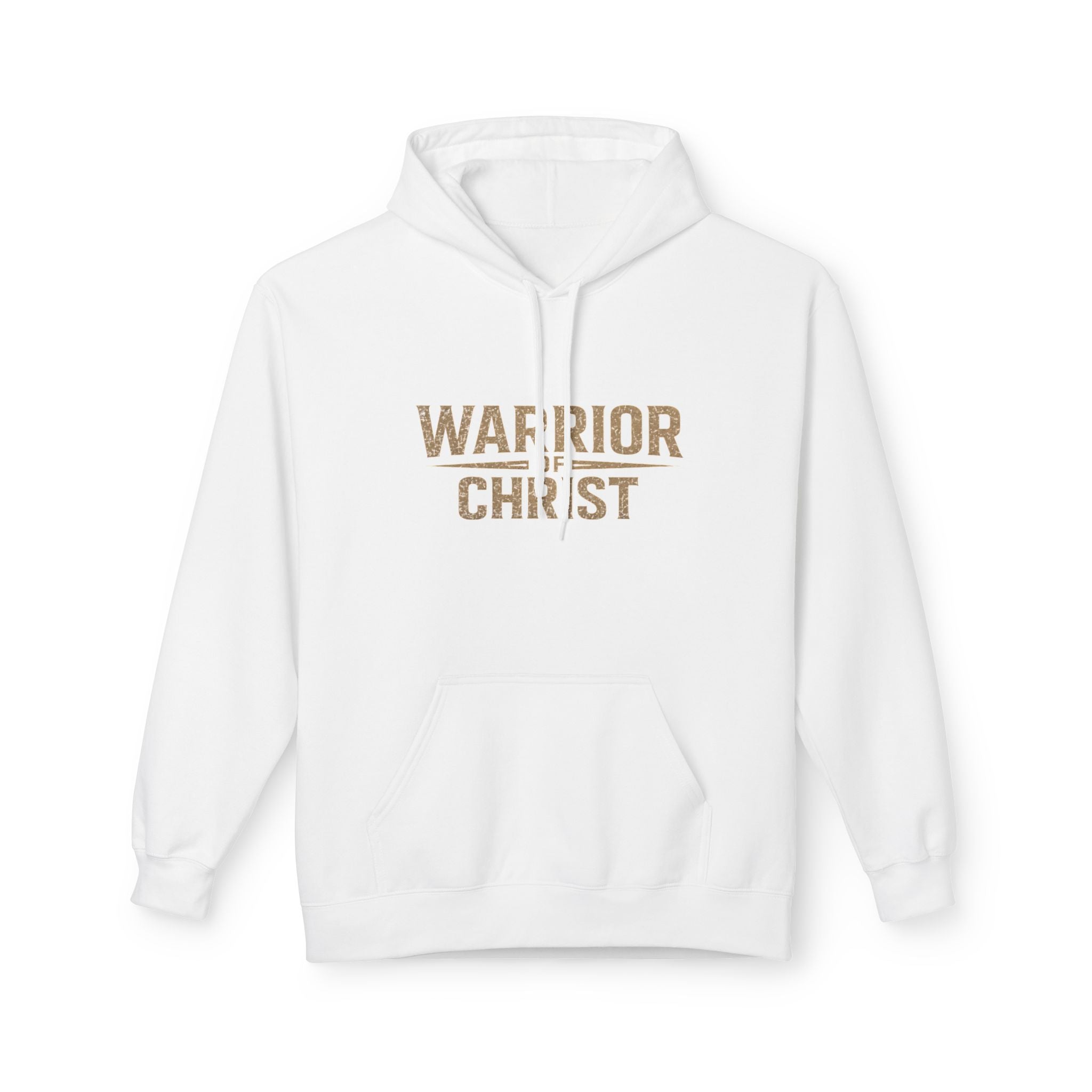 Warrior for Christ Hoodie — "Put On the Full Armor of God" Christian Faith Pullover