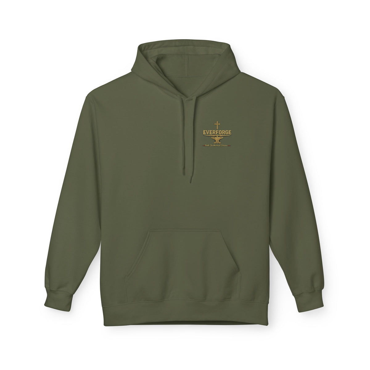 I Buried the Man I Used to Be Hoodie | Galatians 2:20 Christian Cross Pullover | EverForge