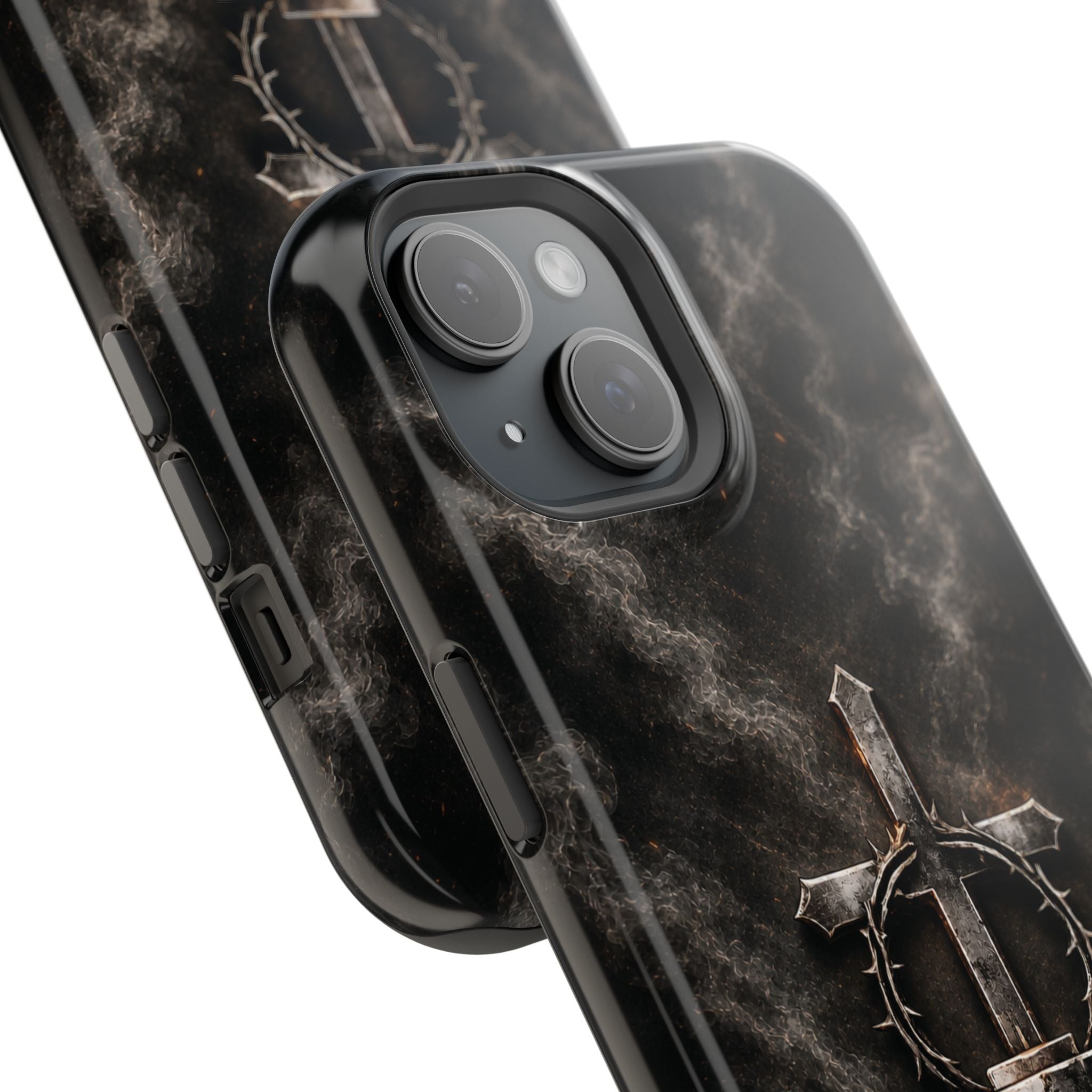 Everforge Faith-Based Magnetic Impact-Resistant Phone Case — "Forged by Faith, Called to Battle" (Ephesians 6:10-19)