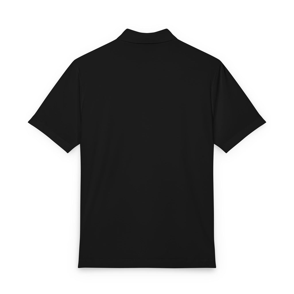 Men's Stretch Polo with Winged Crest