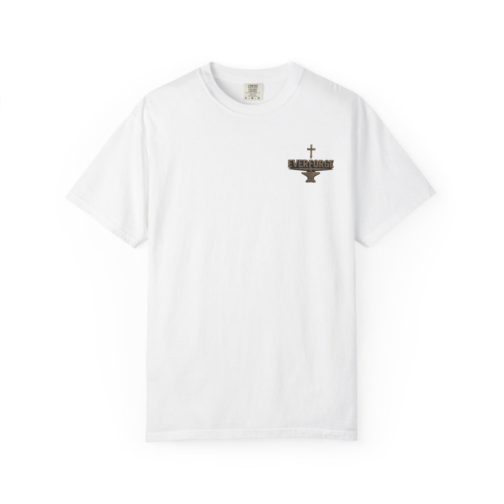 Christian Cross T-Shirt — “Act Like Men. Be Strong.” (1 Corinthians 16:13)