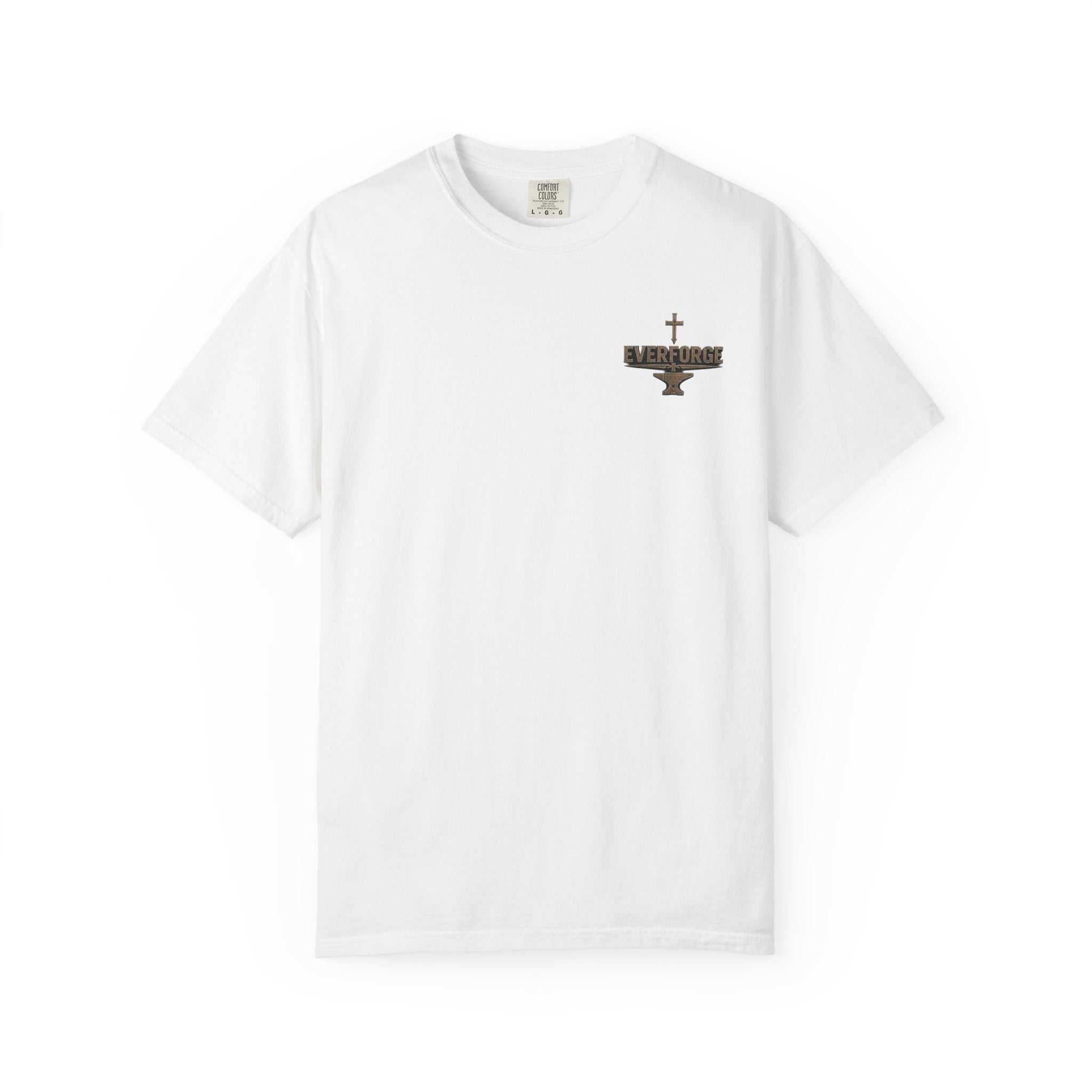 Christian Cross T-Shirt — “Act Like Men. Be Strong.” (1 Corinthians 16:13)