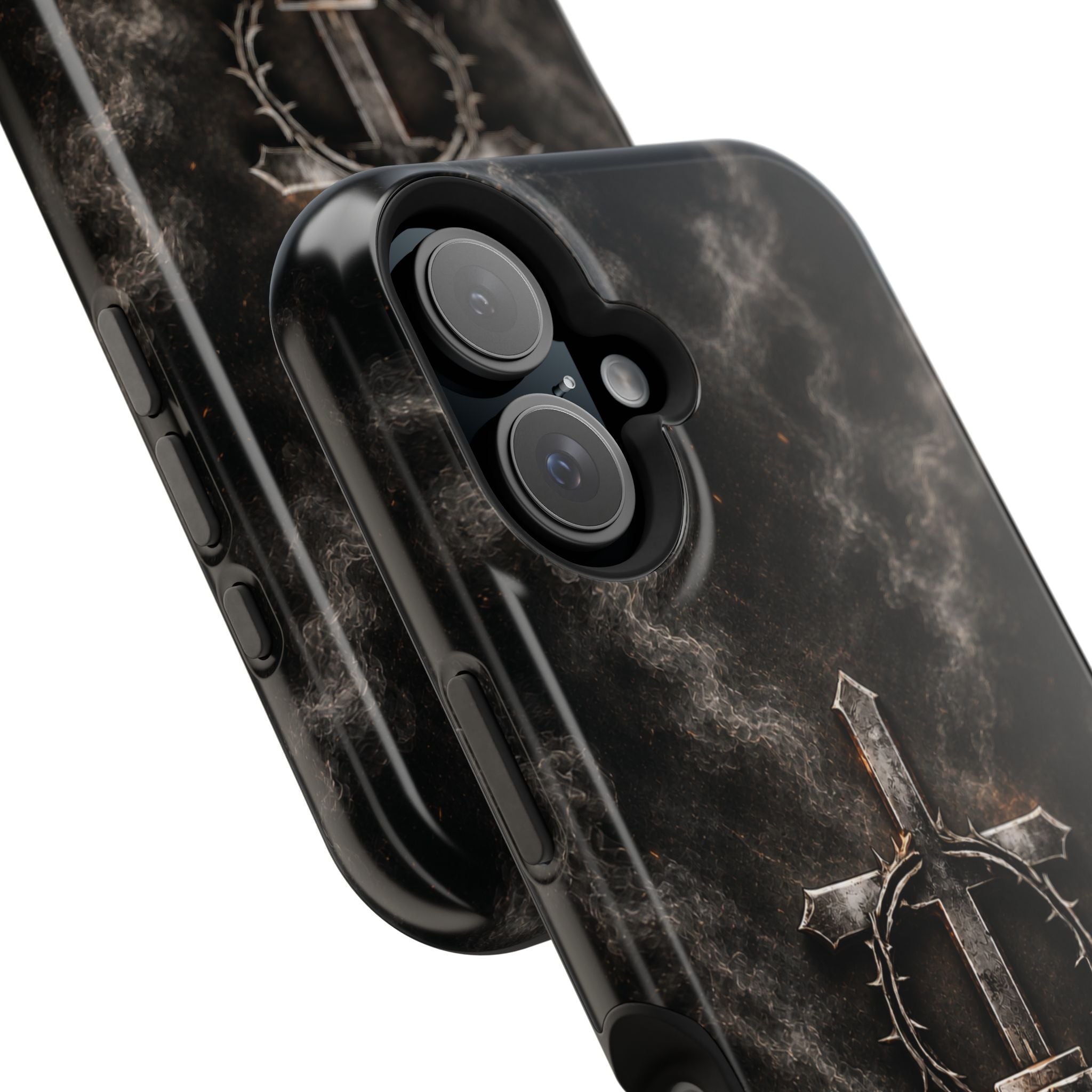 Everforge Faith-Based Magnetic Impact-Resistant Phone Case — "Forged by Faith, Called to Battle" (Ephesians 6:10-19)