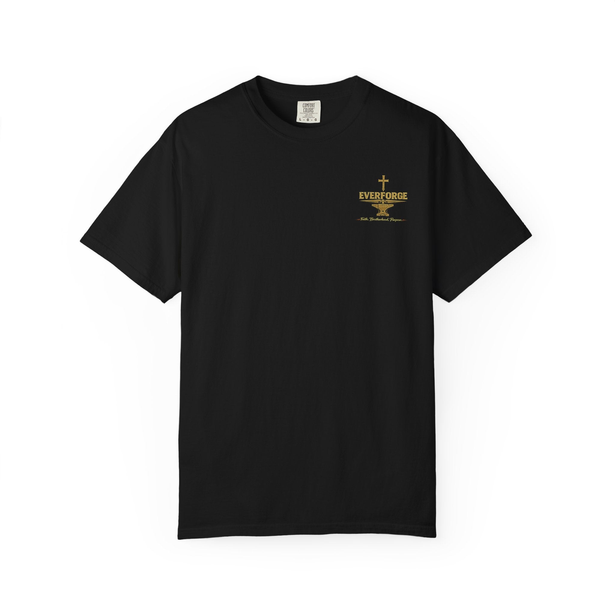 Christian Cross T-Shirt — “Act Like Men. Be Strong.” (1 Corinthians 16:13)