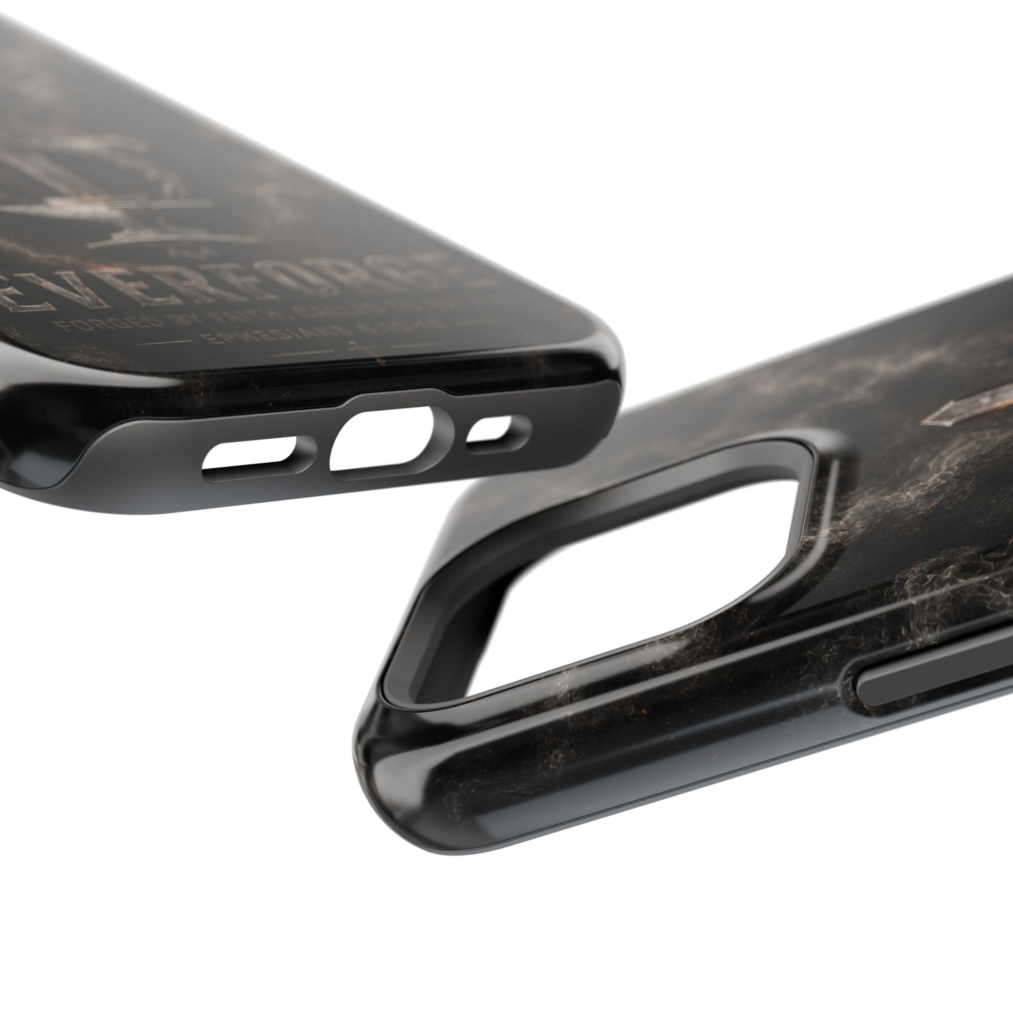 Everforge Faith-Based Magnetic Impact-Resistant Phone Case — "Forged by Faith, Called to Battle" (Ephesians 6:10-19)